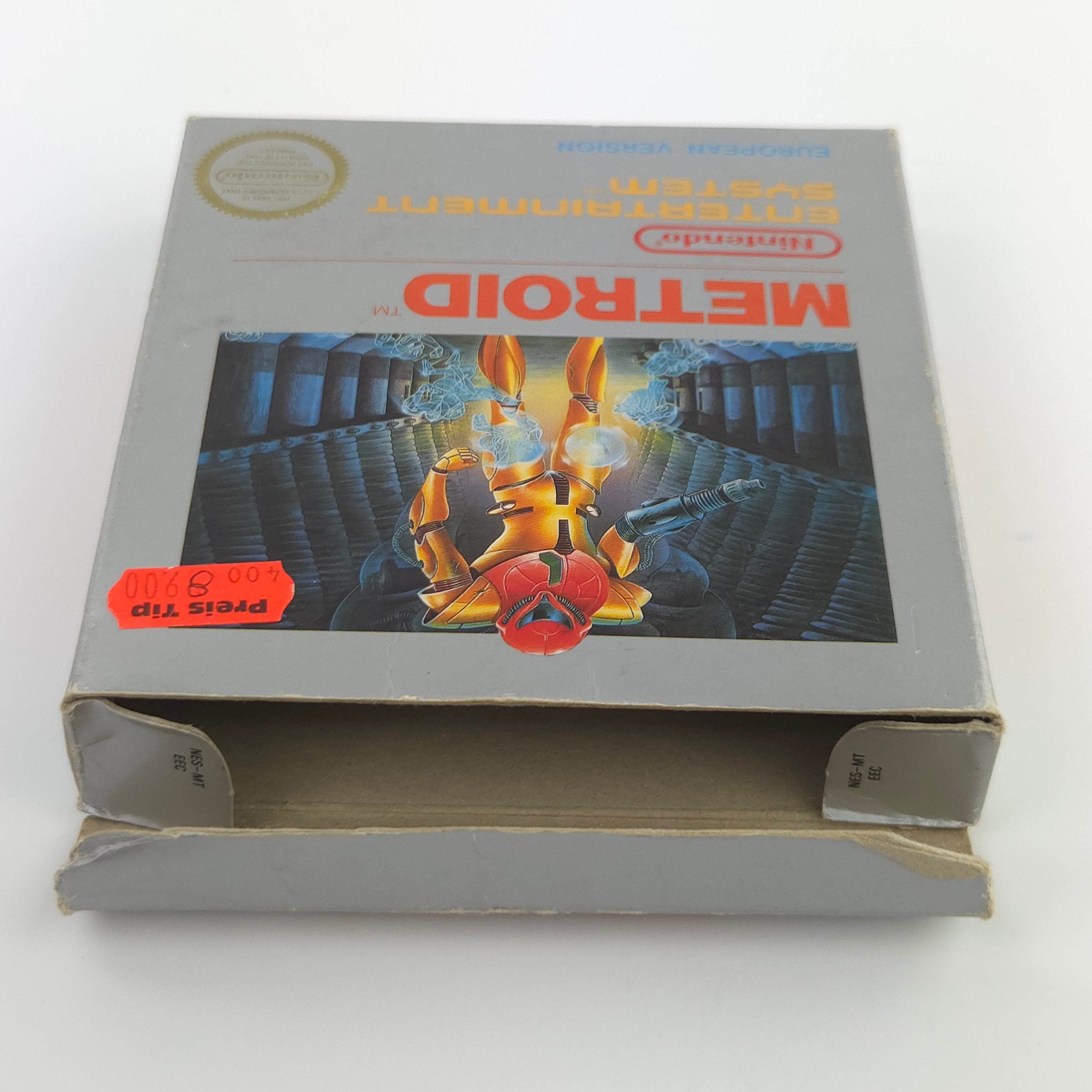 Nintendo NES Spiel Metroid Bienengräber OVP PAL EEC