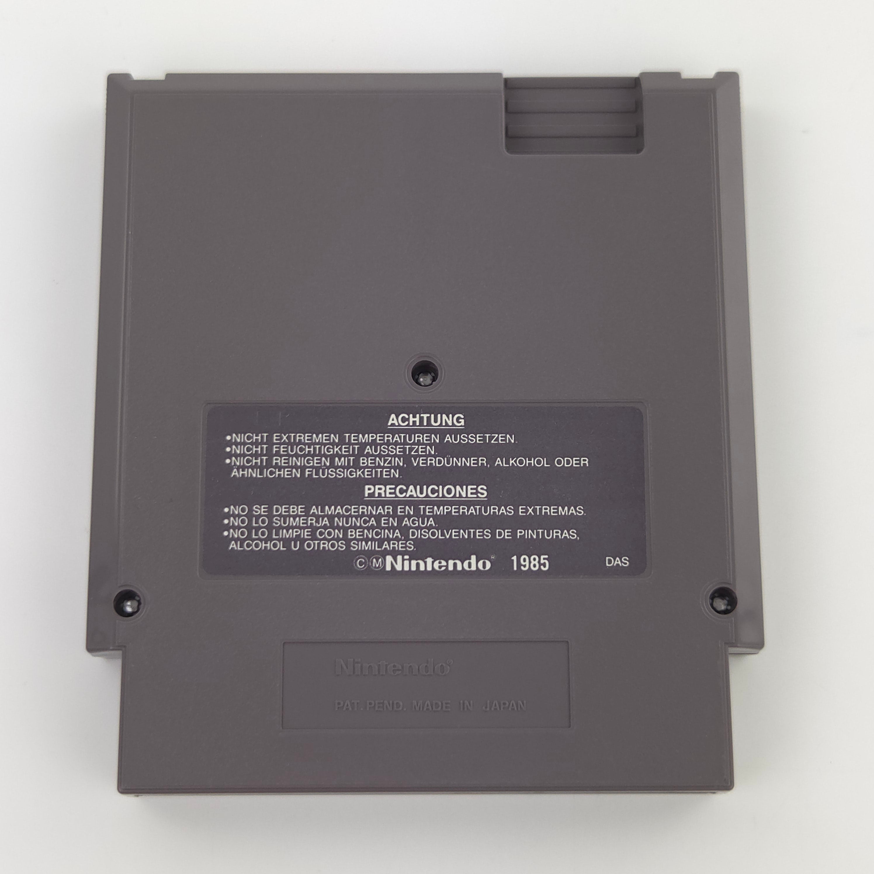 Nintendo NES Spiel Metroid Modul Cartridge PAL NOE