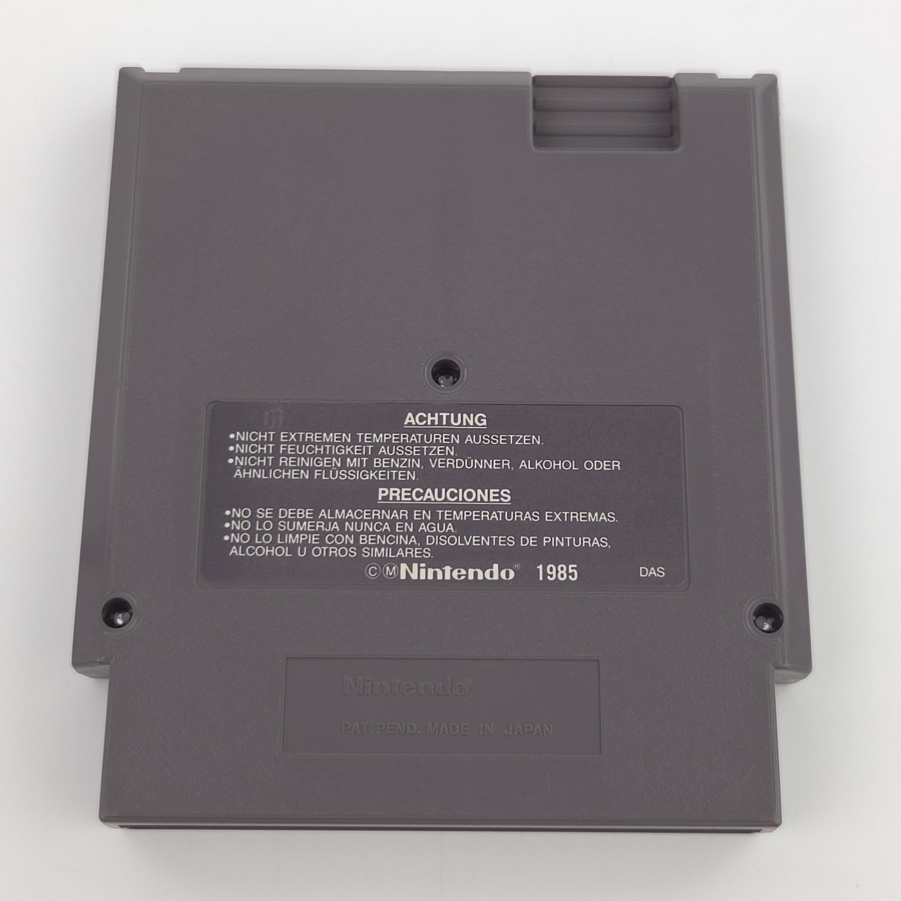 NES Spiel Mission Impossible Modul Schutzhülle PAL B FRA