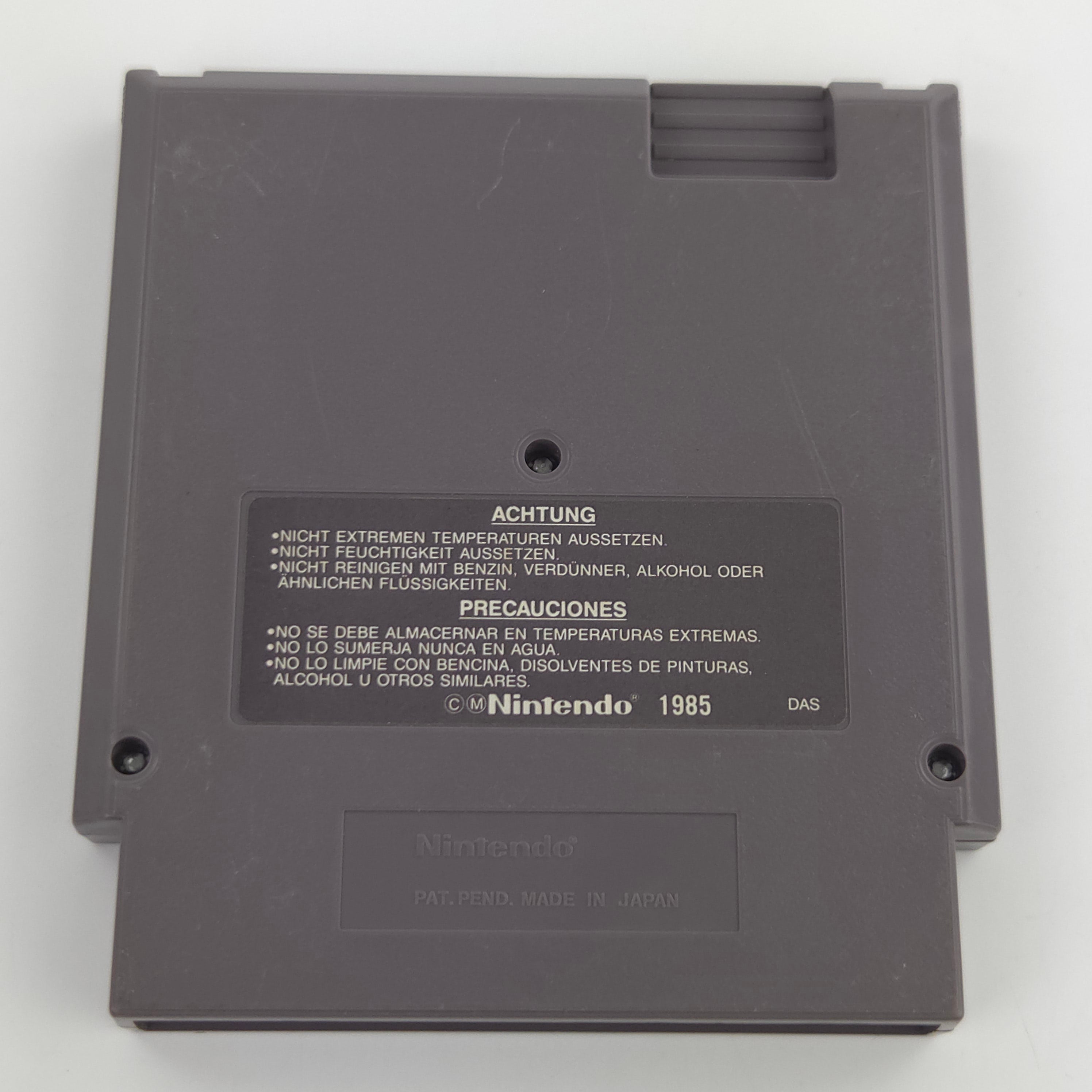 NES Spiel Monster in my Pocket Modul Schutzhülle NOE