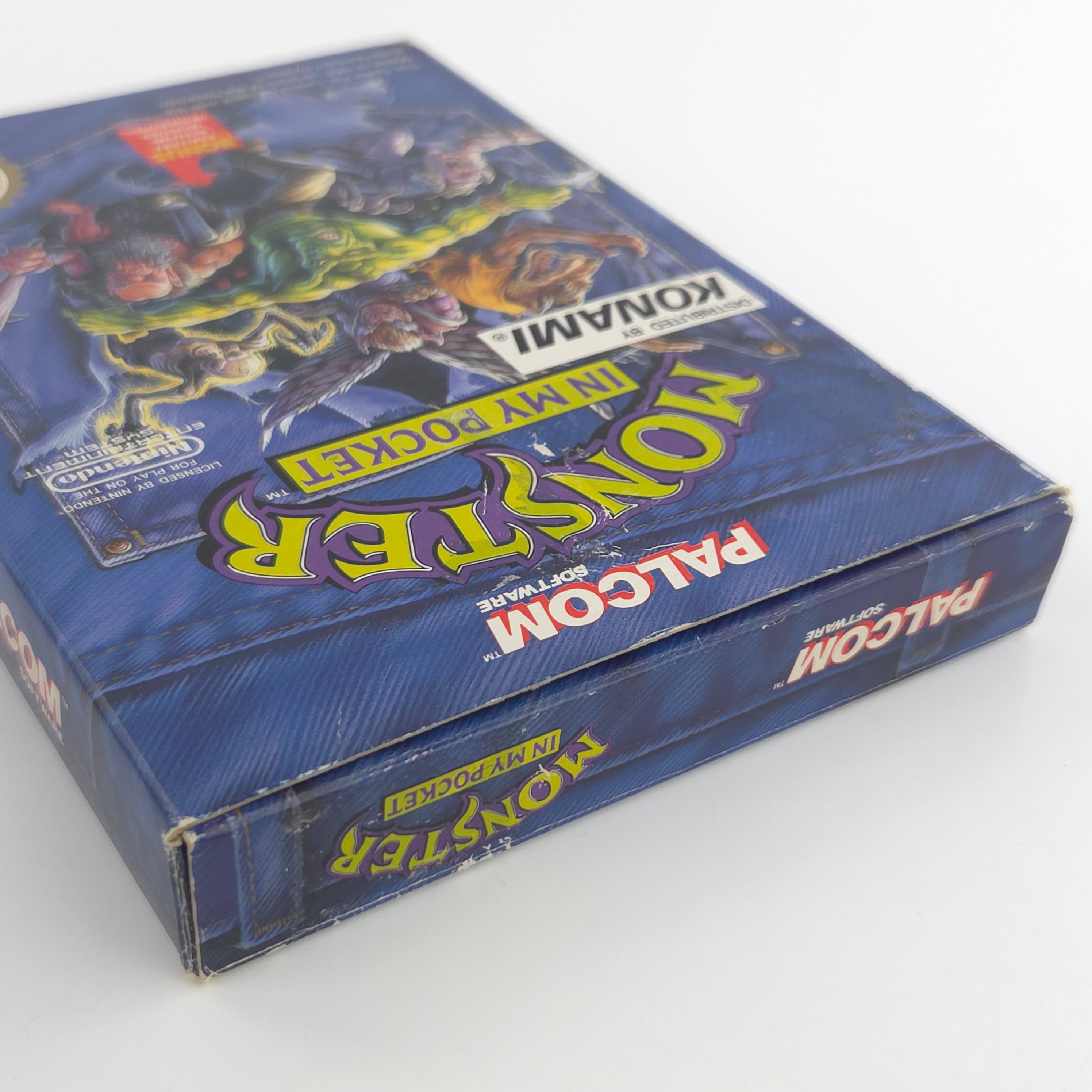 NES Spiel Monster in my Pocket OVP Anleitung PAL NOE