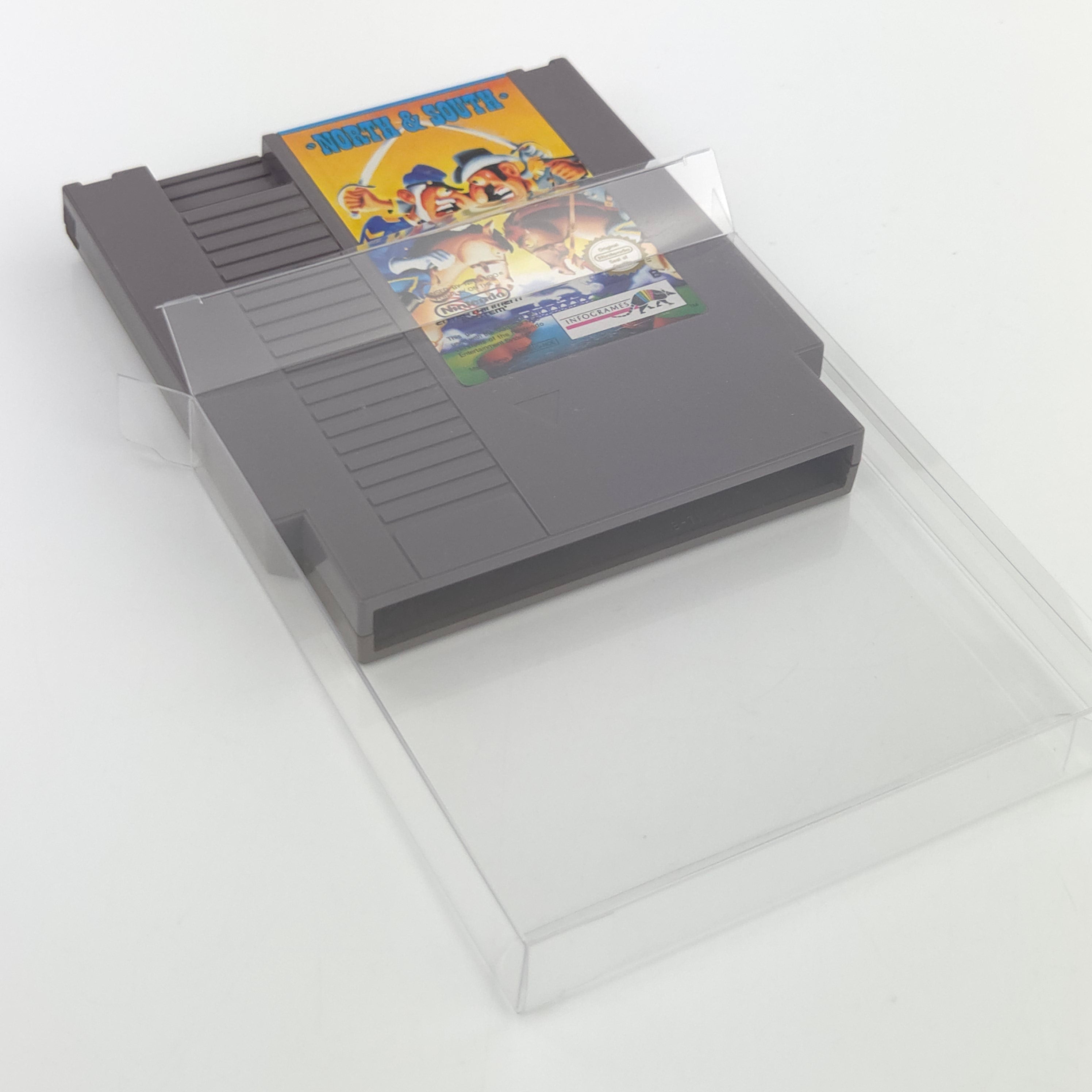 NES Spiel North South Modul Schutzhülle Infogrames NOE