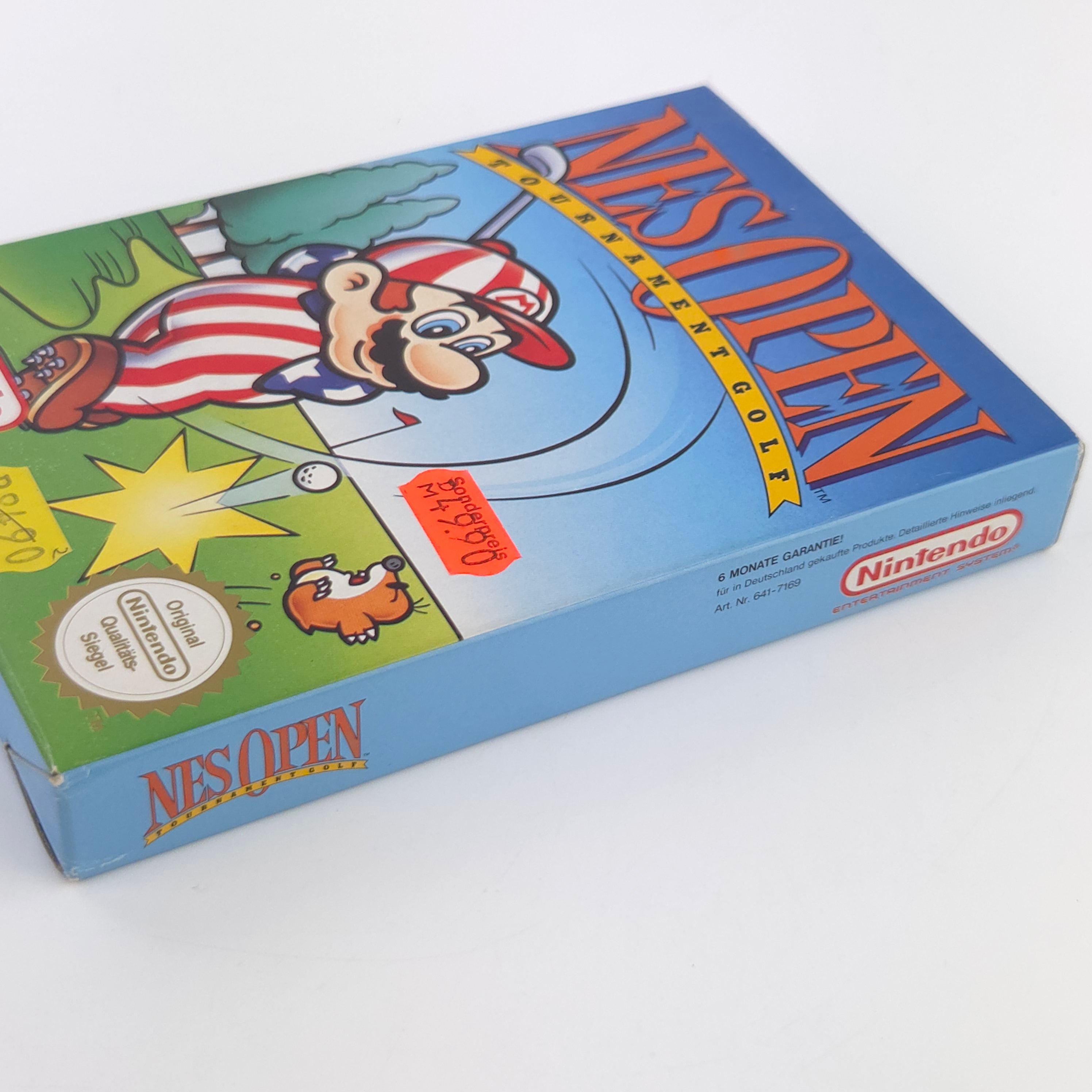 Nintendo NES Spiel Open Golf OVP nahezu neuwertig