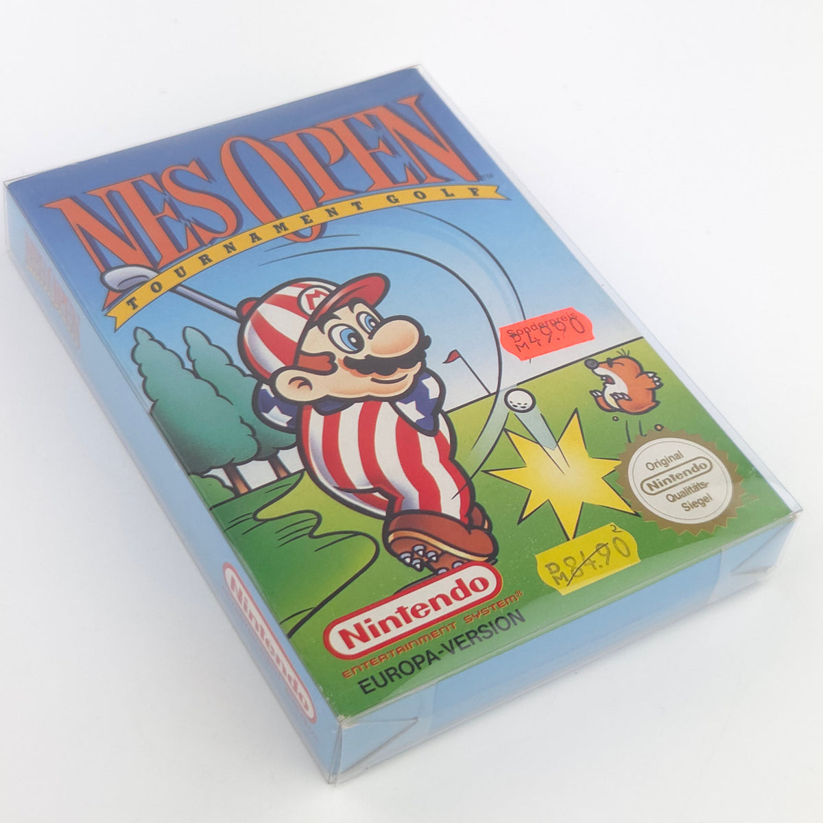 Nintendo NES Spiel Open Golf OVP nahezu neuwertig