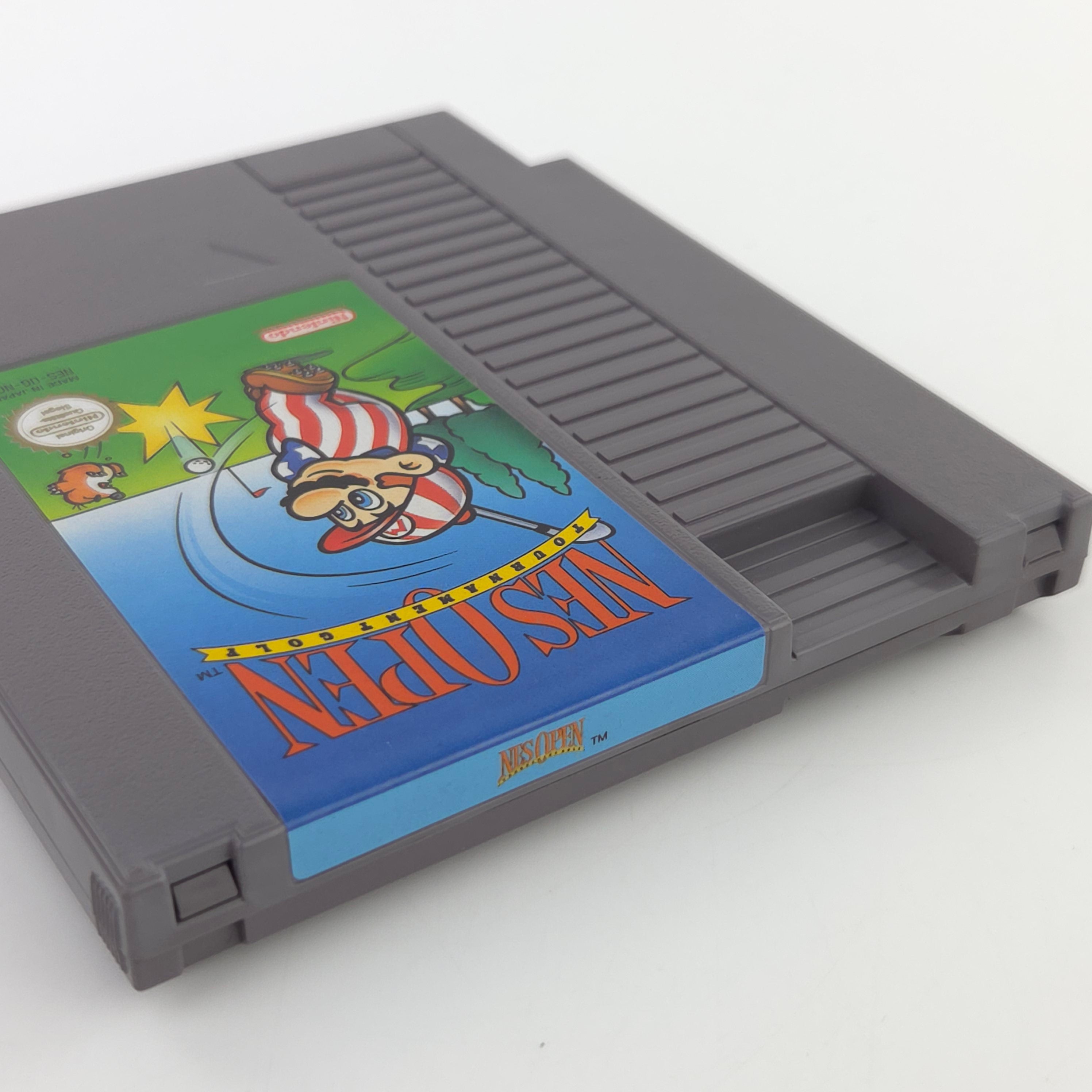 Nintendo NES Spiel NES Open Tournament Golf Modul Hülle