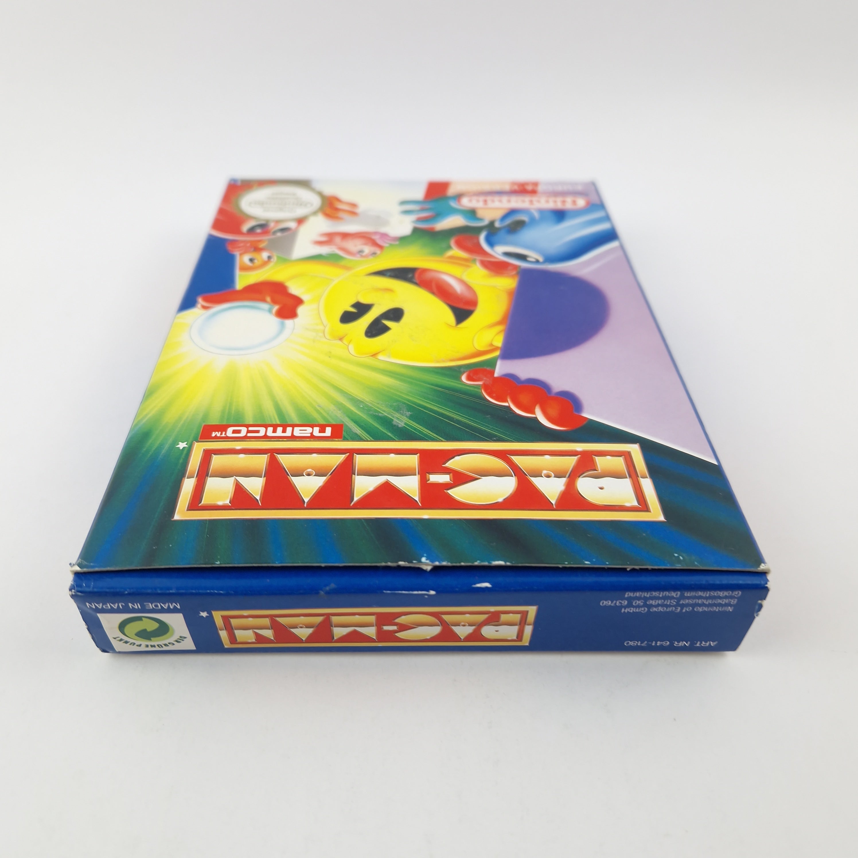 Nintendo NES Spiel – Pac-Man Modul Anleitung OVP PAL