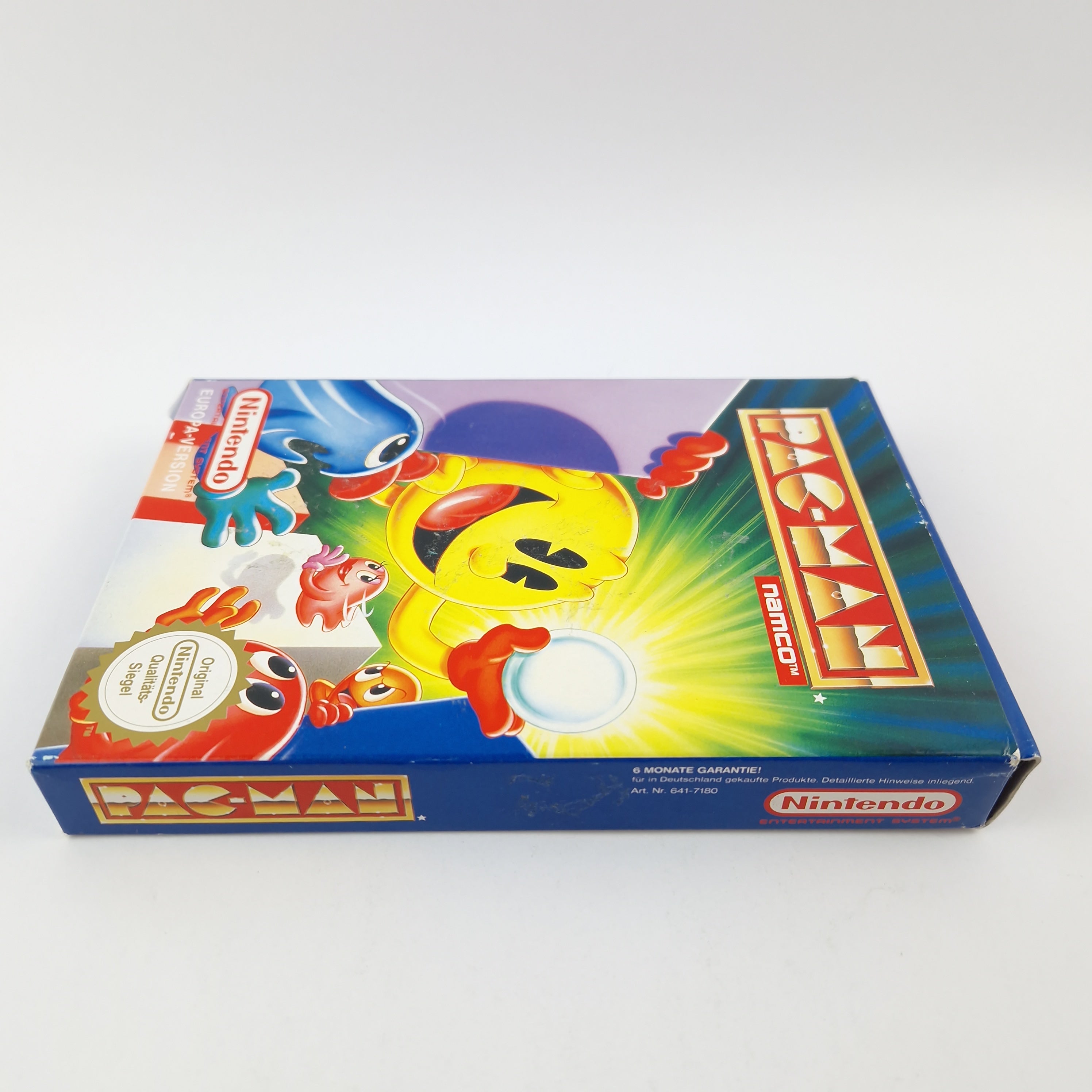 Nintendo NES Spiel – Pac-Man Modul Anleitung OVP PAL