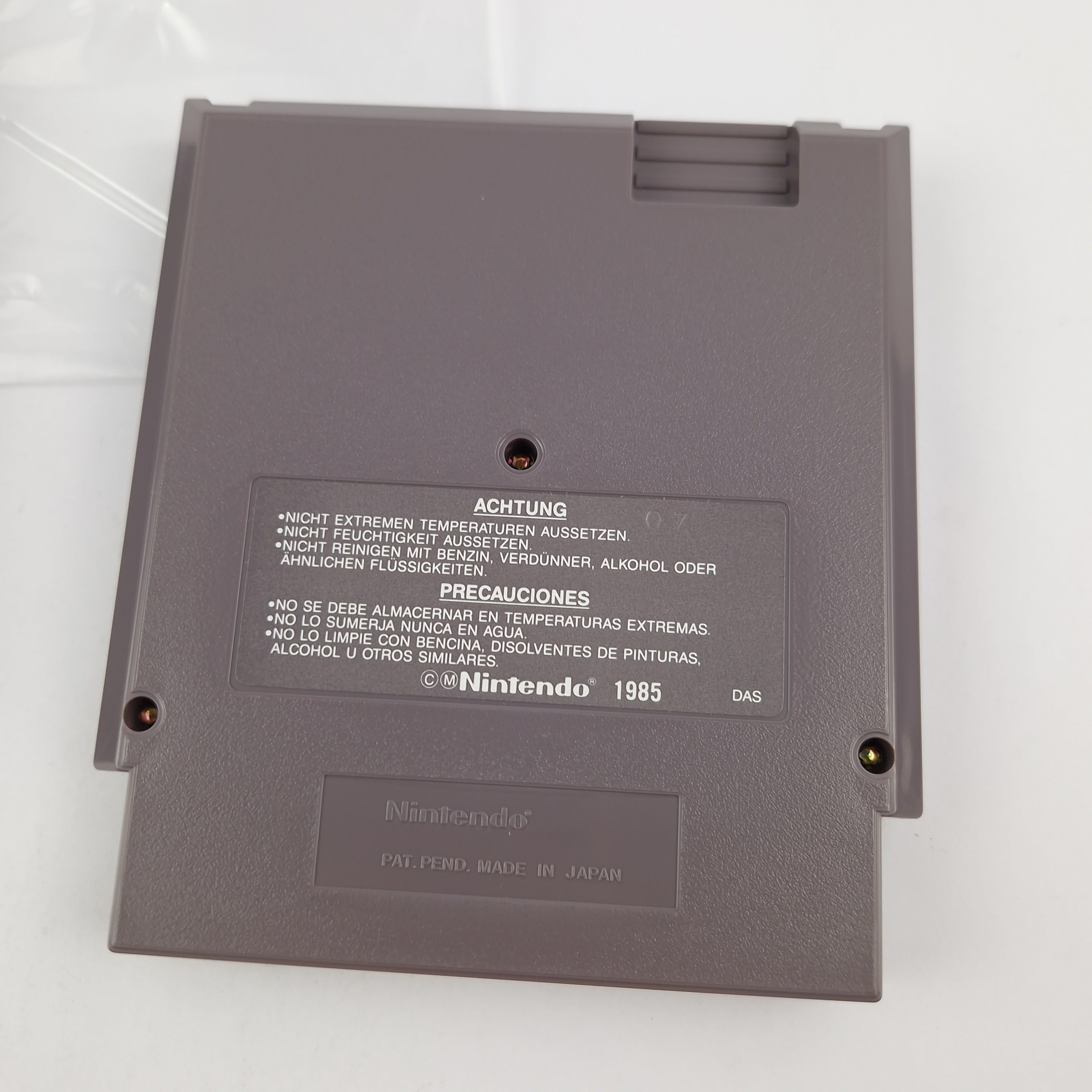 Nintendo NES Spiel – Pac-Man Modul Anleitung OVP PAL