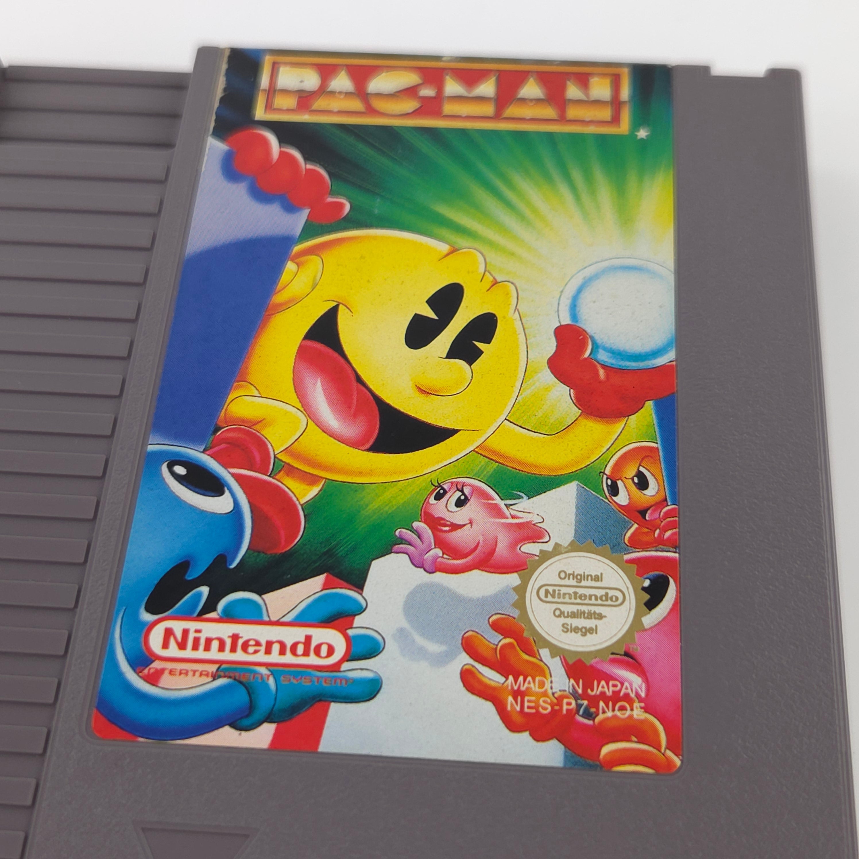 Nintendo NES Spiel Pac-Man Modul Schuber PAL-B NOE