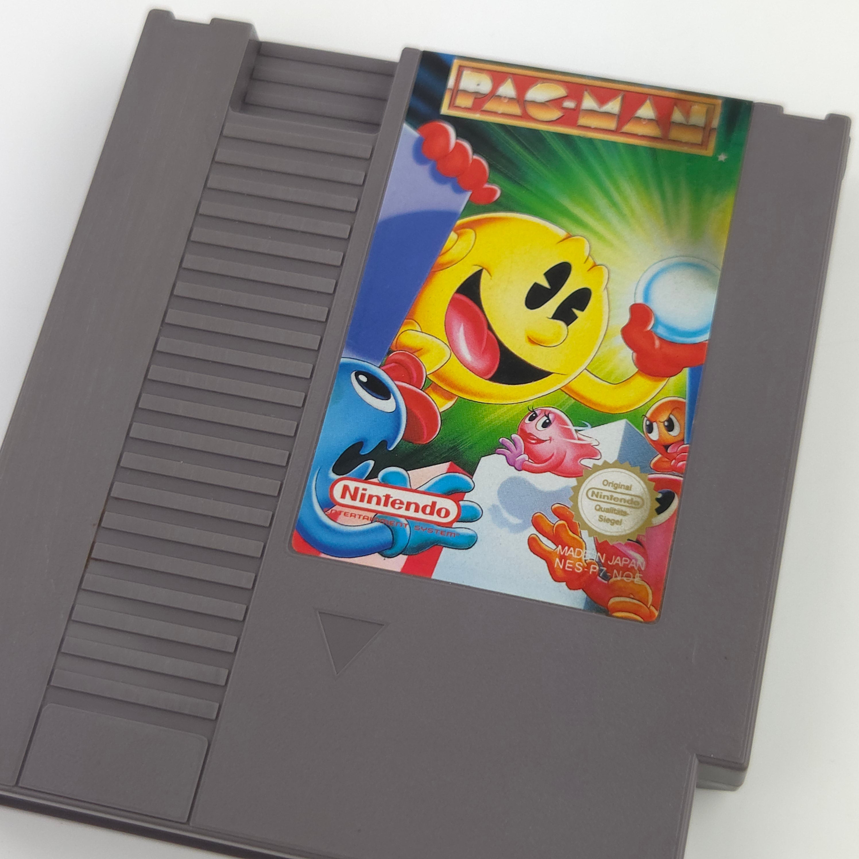 Nintendo NES Spiel PAC-MAN Modul Schutzhülle PAL NOE