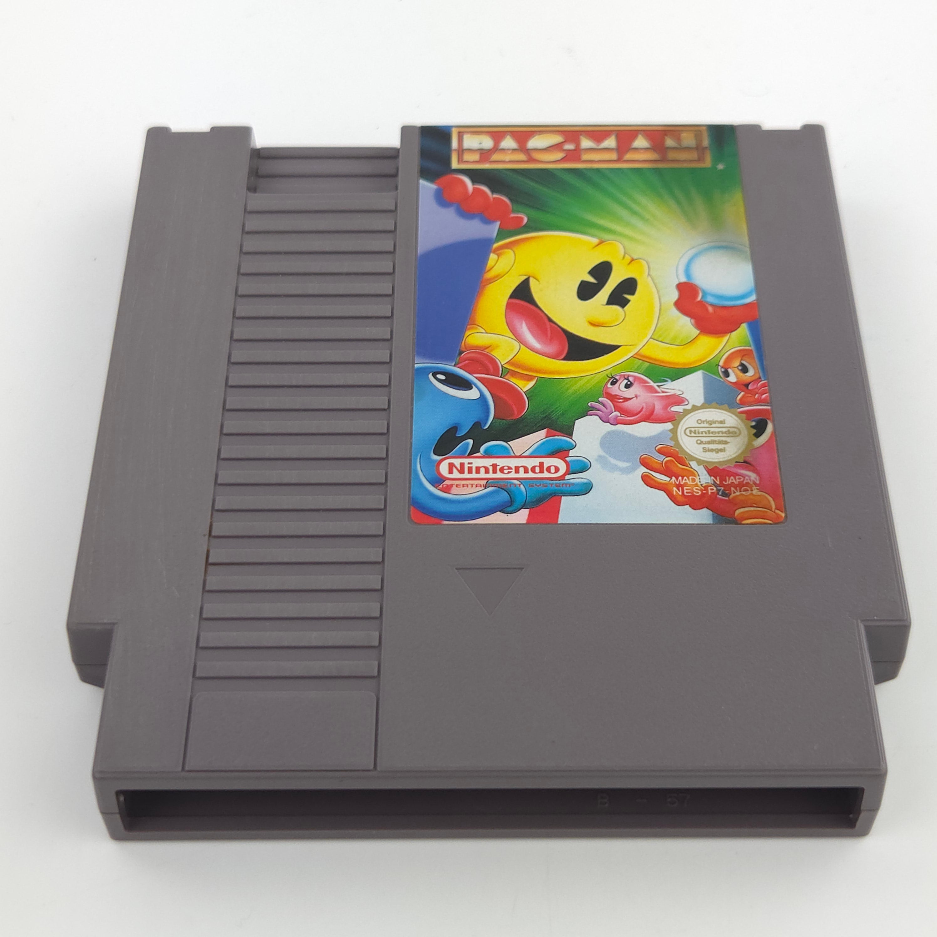 Nintendo NES Spiel PAC-MAN Modul Schutzhülle PAL NOE