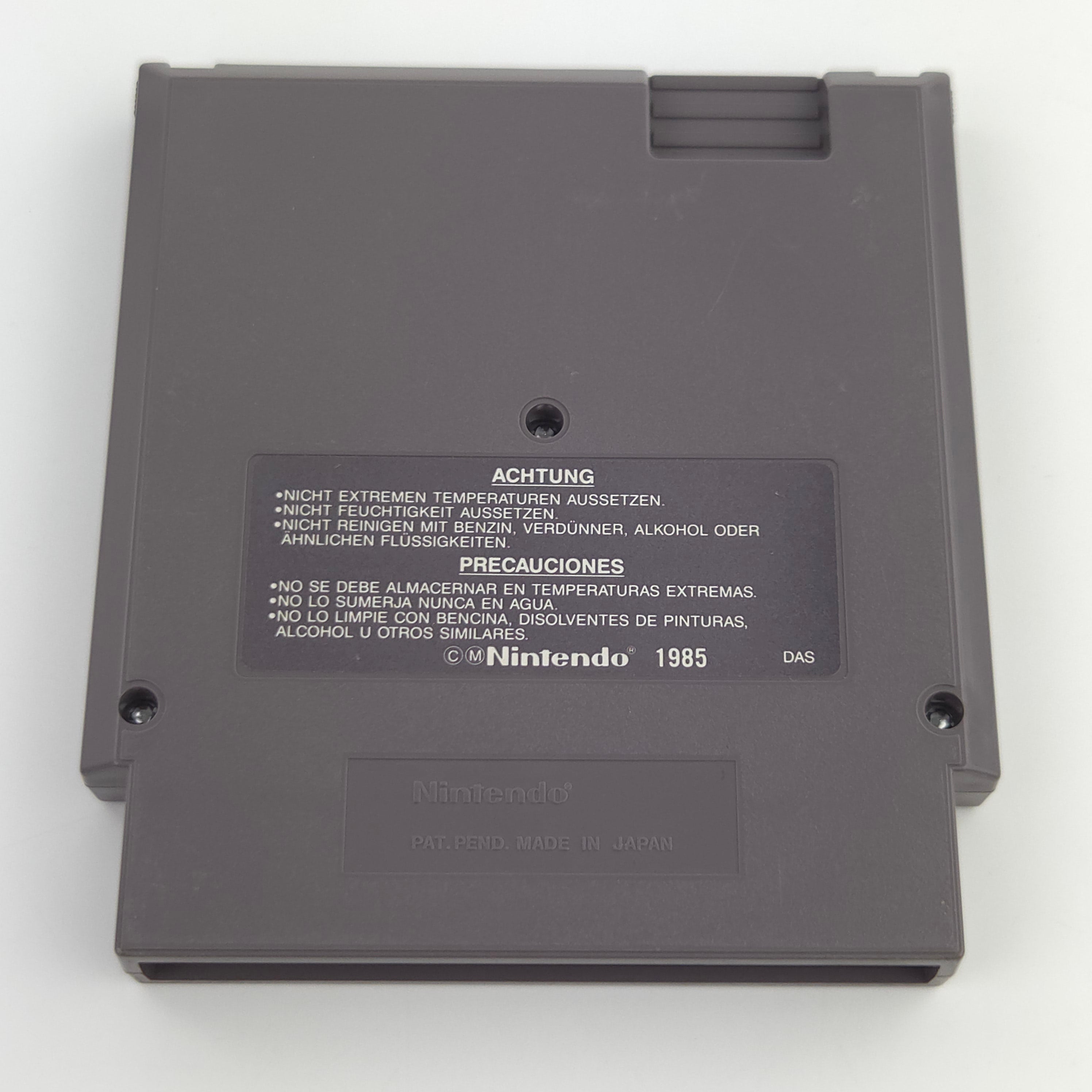 Nintendo NES Spiel Paperboy 2 Modul Schutzhülle NOE PAL