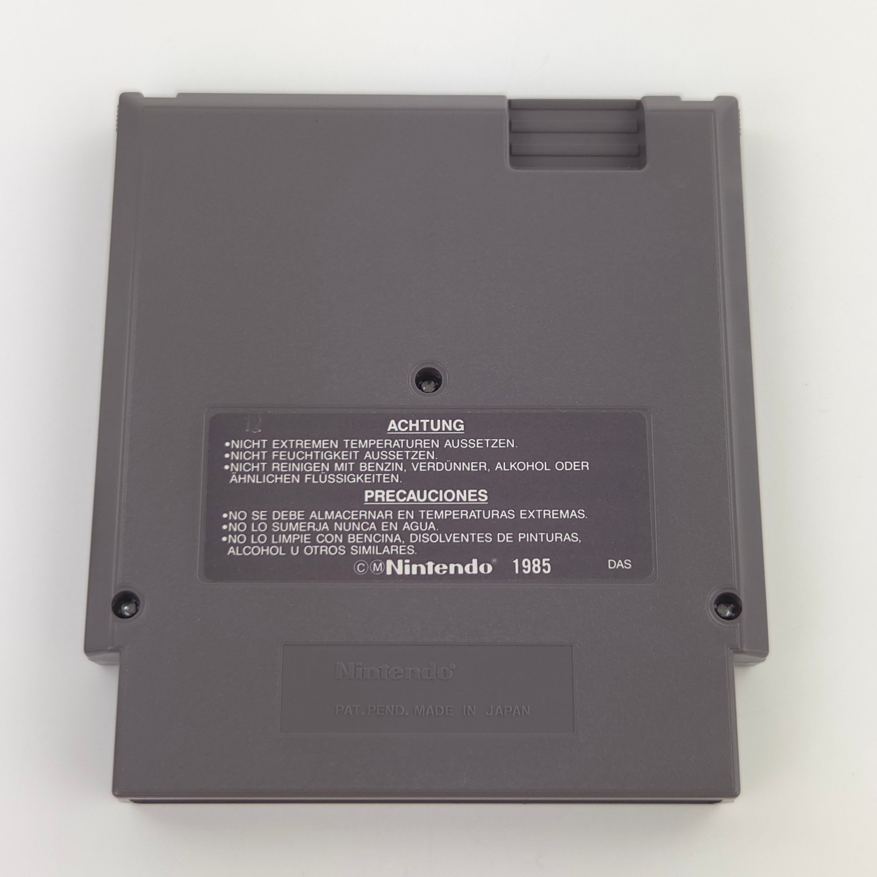 Nintendo NES Spiel Paperboy Modul Schuber PAL NOE