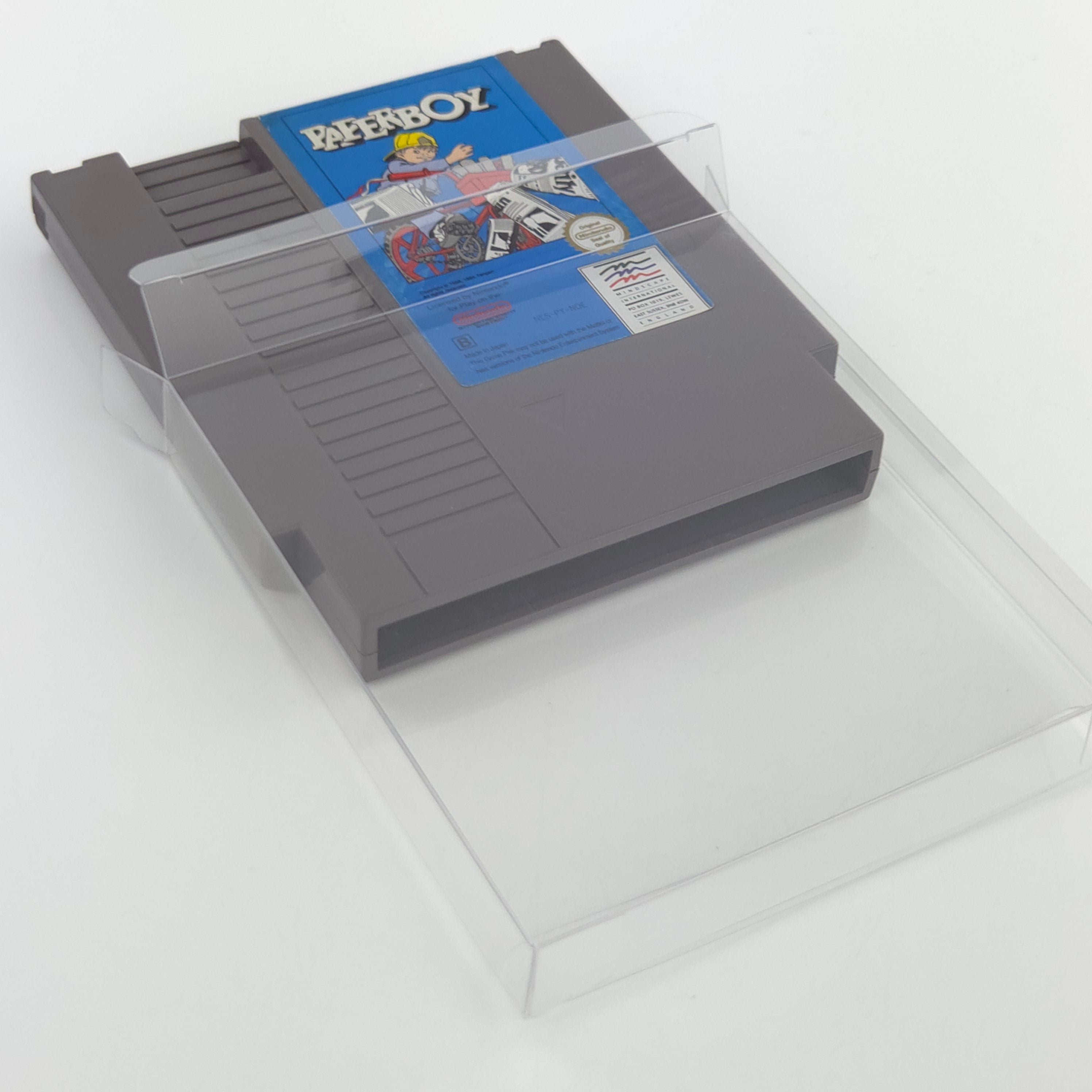 Nintendo NES Spiel Paperboy Modul mit Schutzhülle NOE