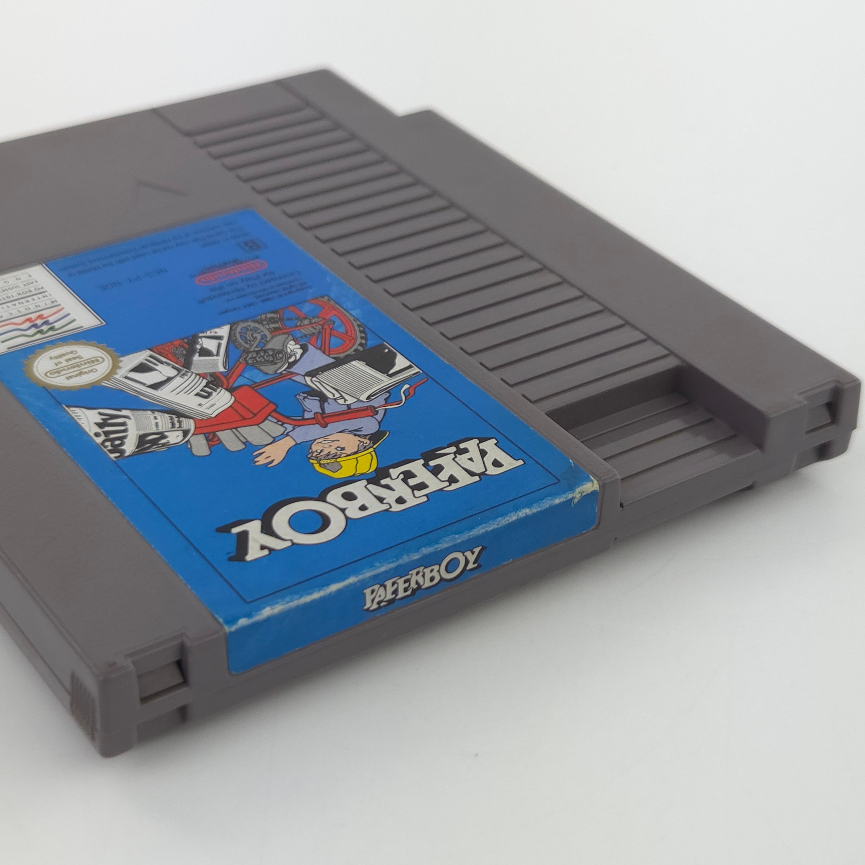 Nintendo NES Spiel Paperboy Modul mit Schutzhülle NOE