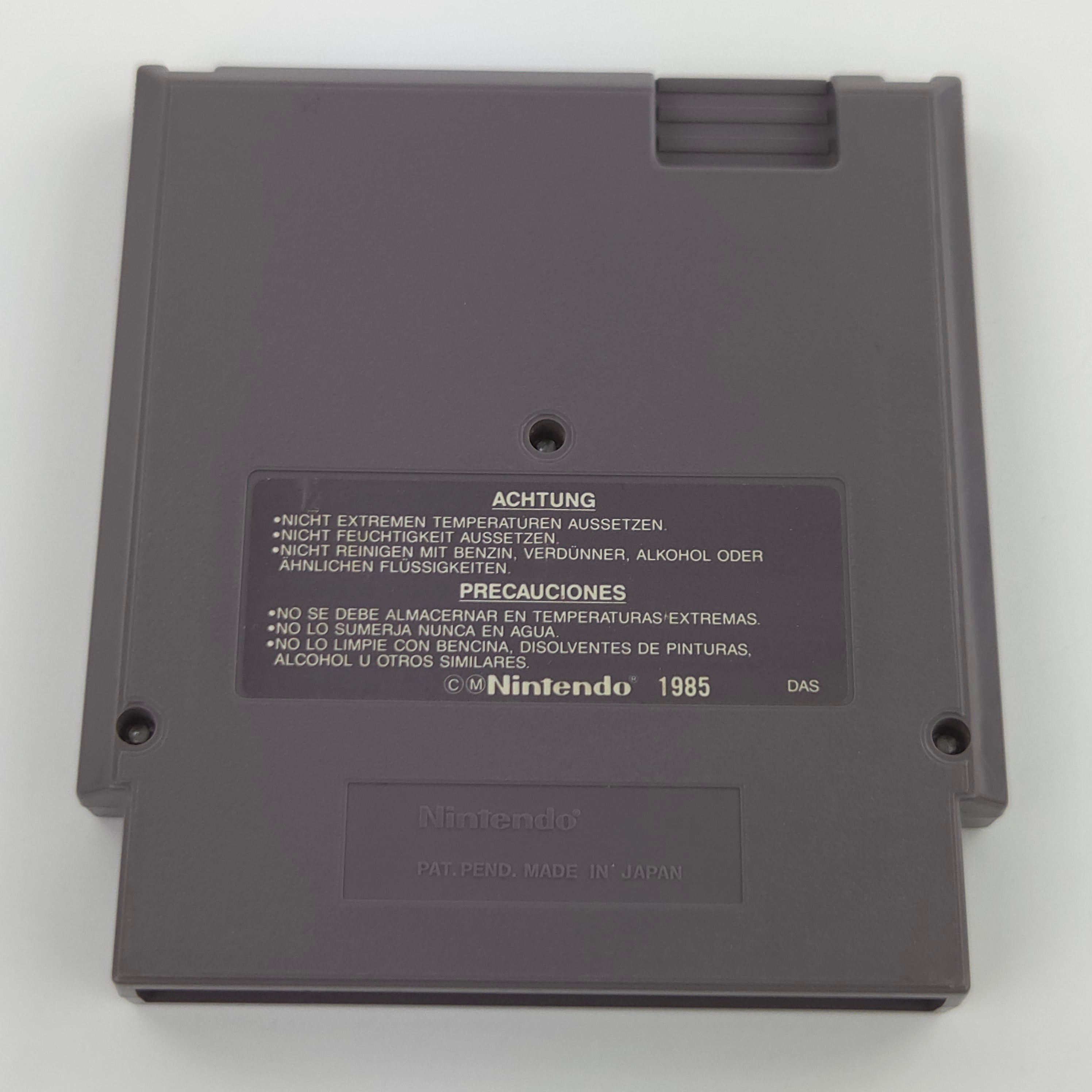 Nintendo NES Spiel Paperboy Modul mit Schutzhülle NOE