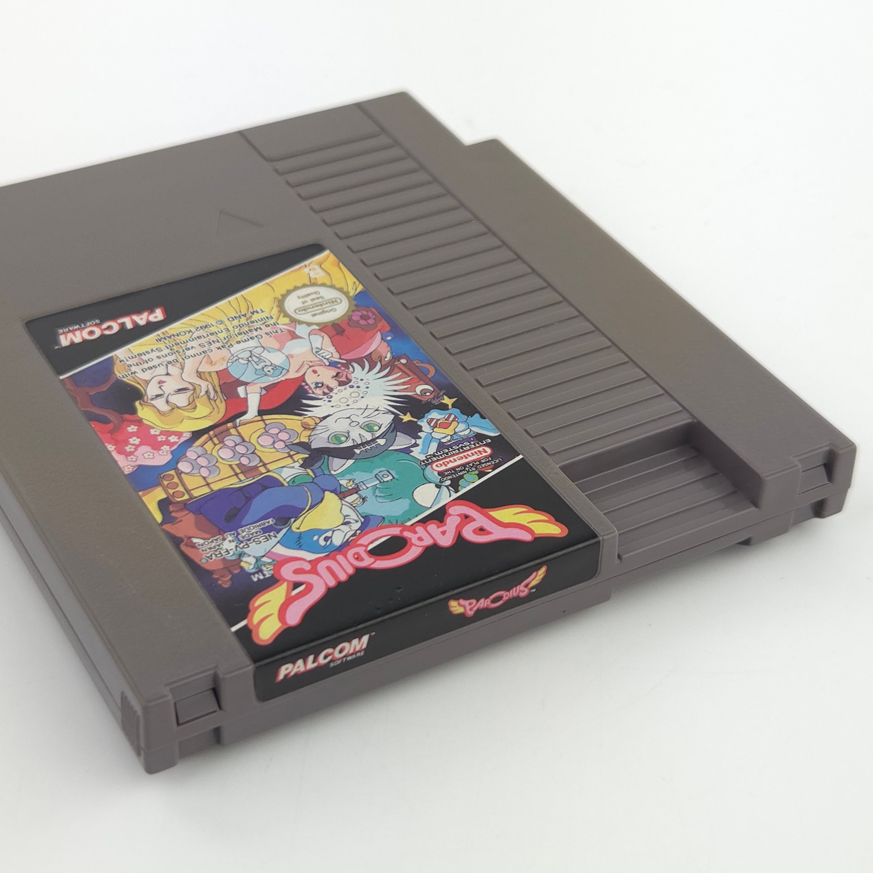 NES Spiel Parodius Modul Schutzhülle PAL B FRA PALCOM