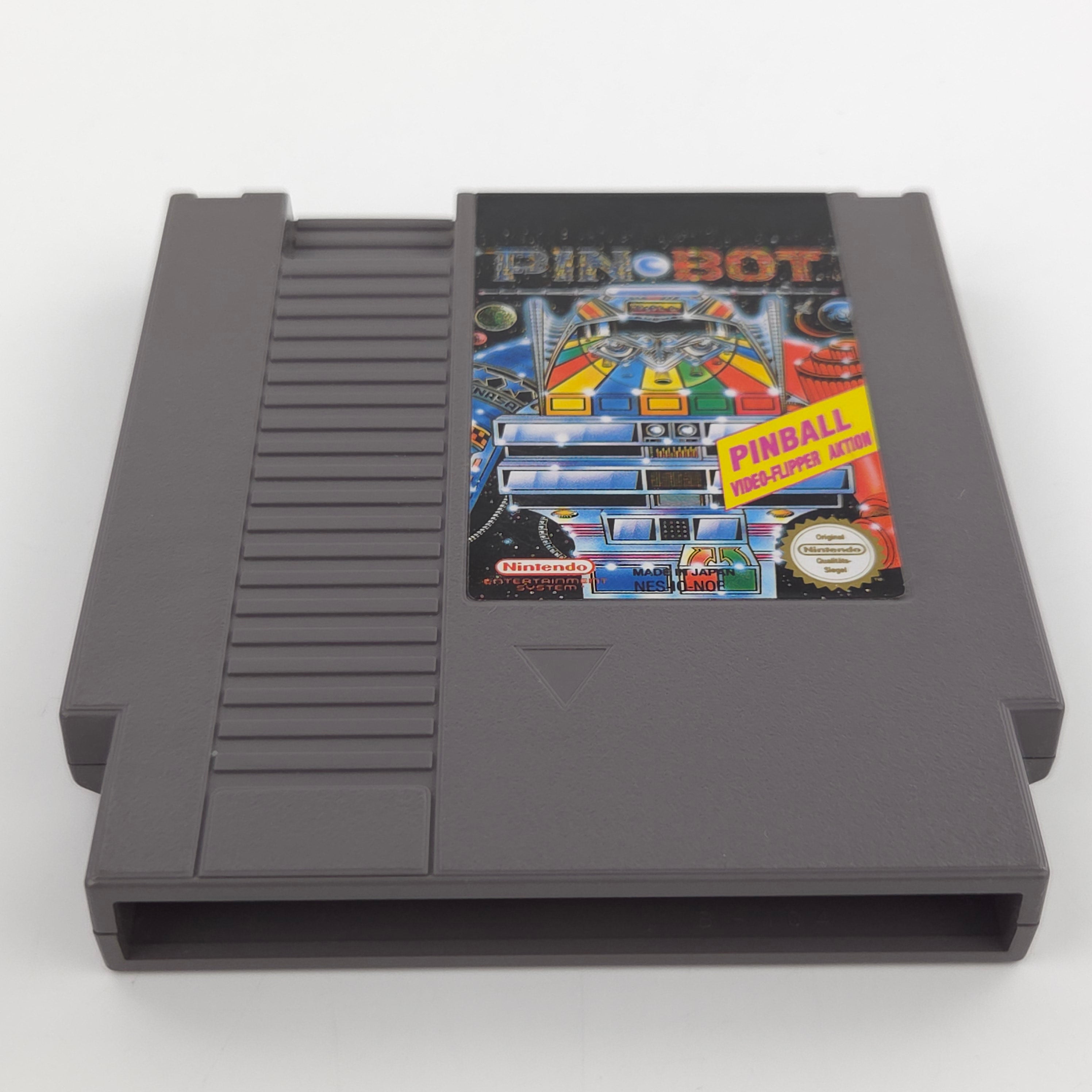 Nintendo NES Spiel Pin Bot Modul mit Schutzhülle NOE