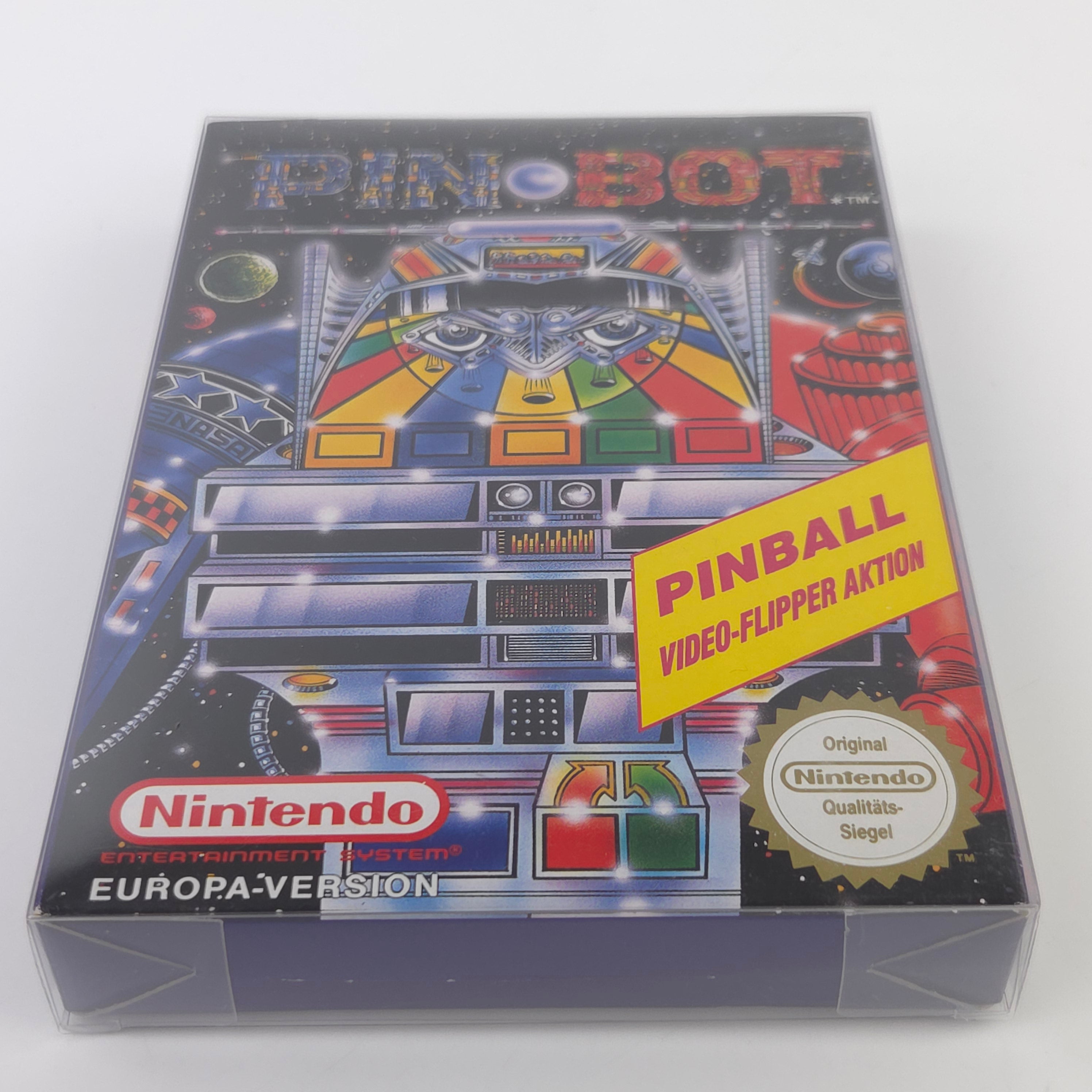 Nintendo NES Spiel – Pin Bot (OVP CIB PAL-B)