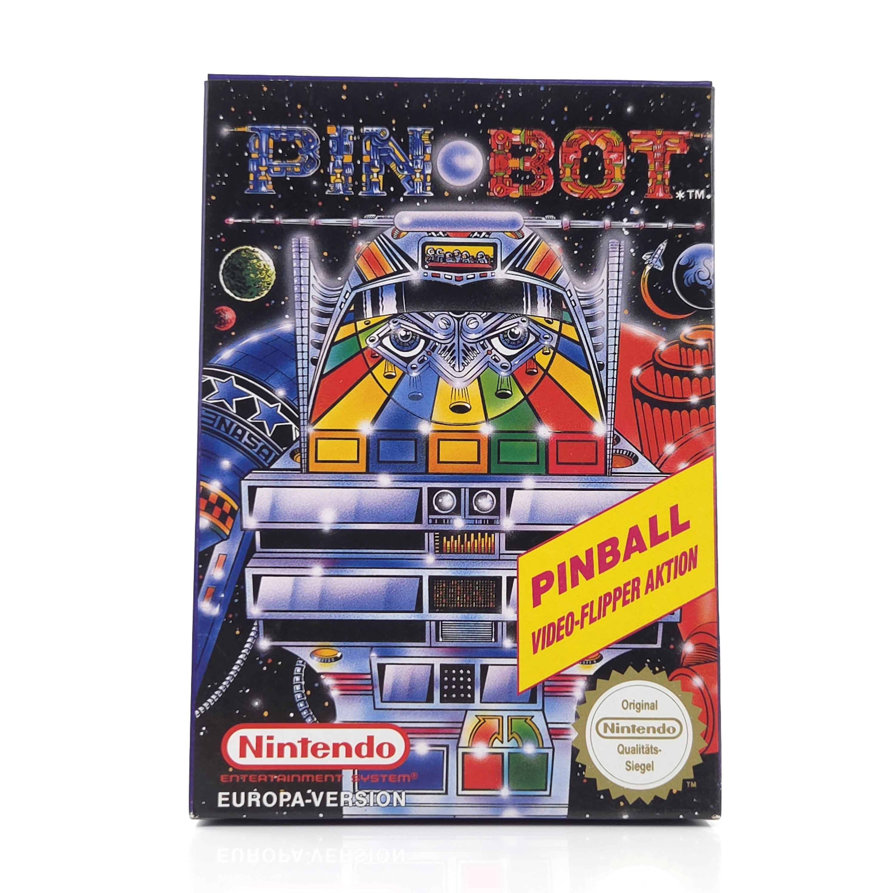 Nintendo NES Spiel – Pin Bot (OVP CIB PAL-B)