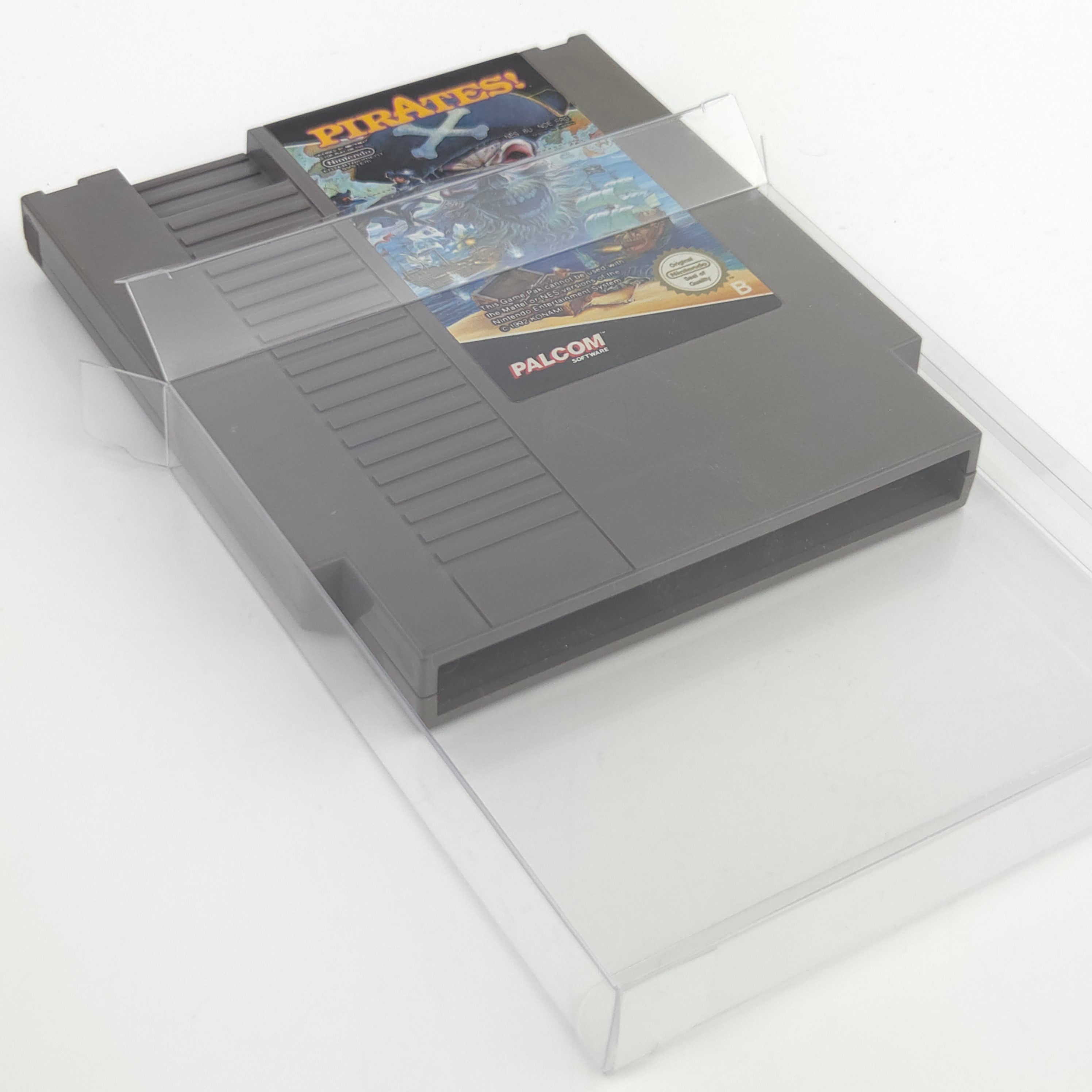 NES Spiel Pirates Modul mit Schutzhülle PAL B NOE