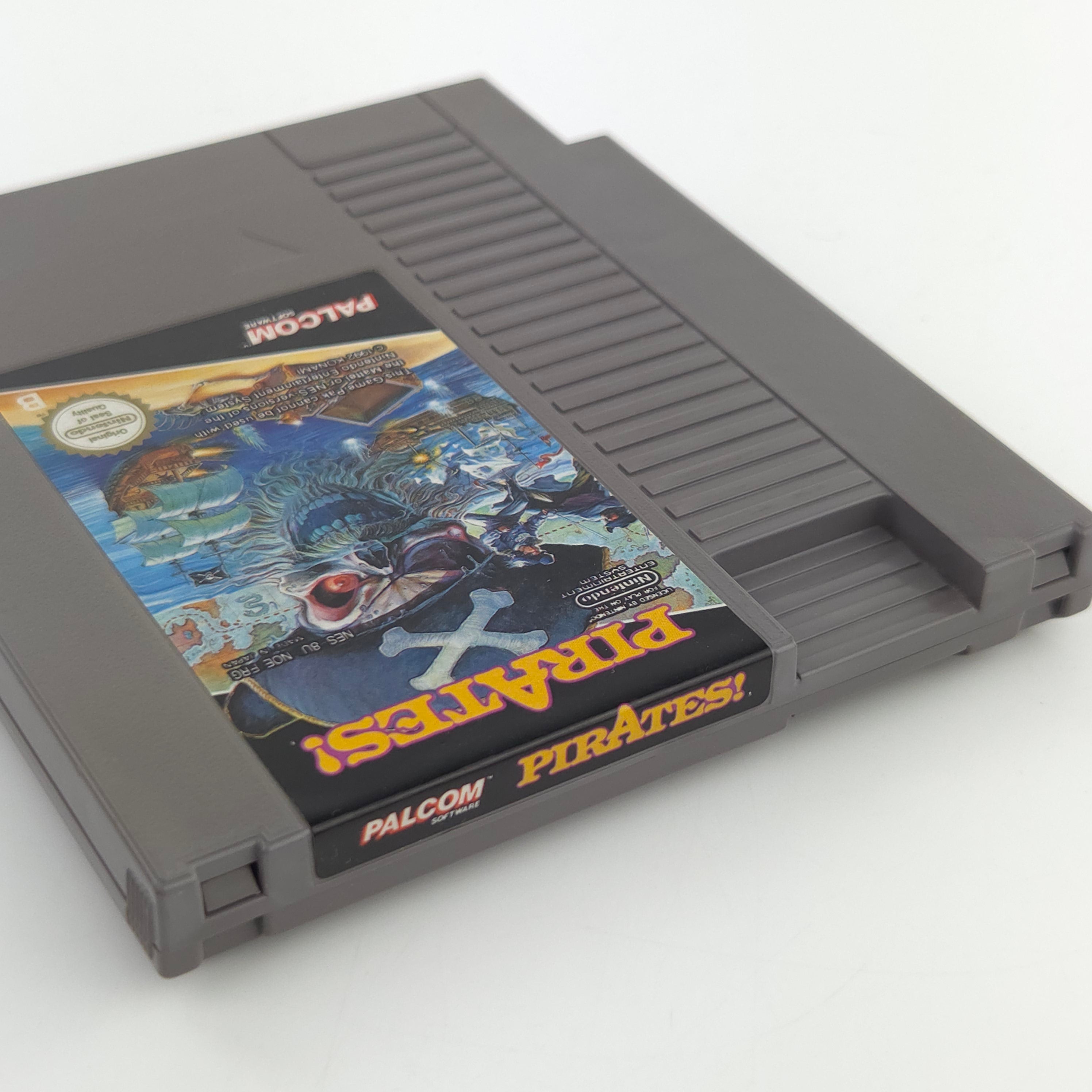 NES Spiel Pirates Modul mit Schutzhülle PAL B NOE