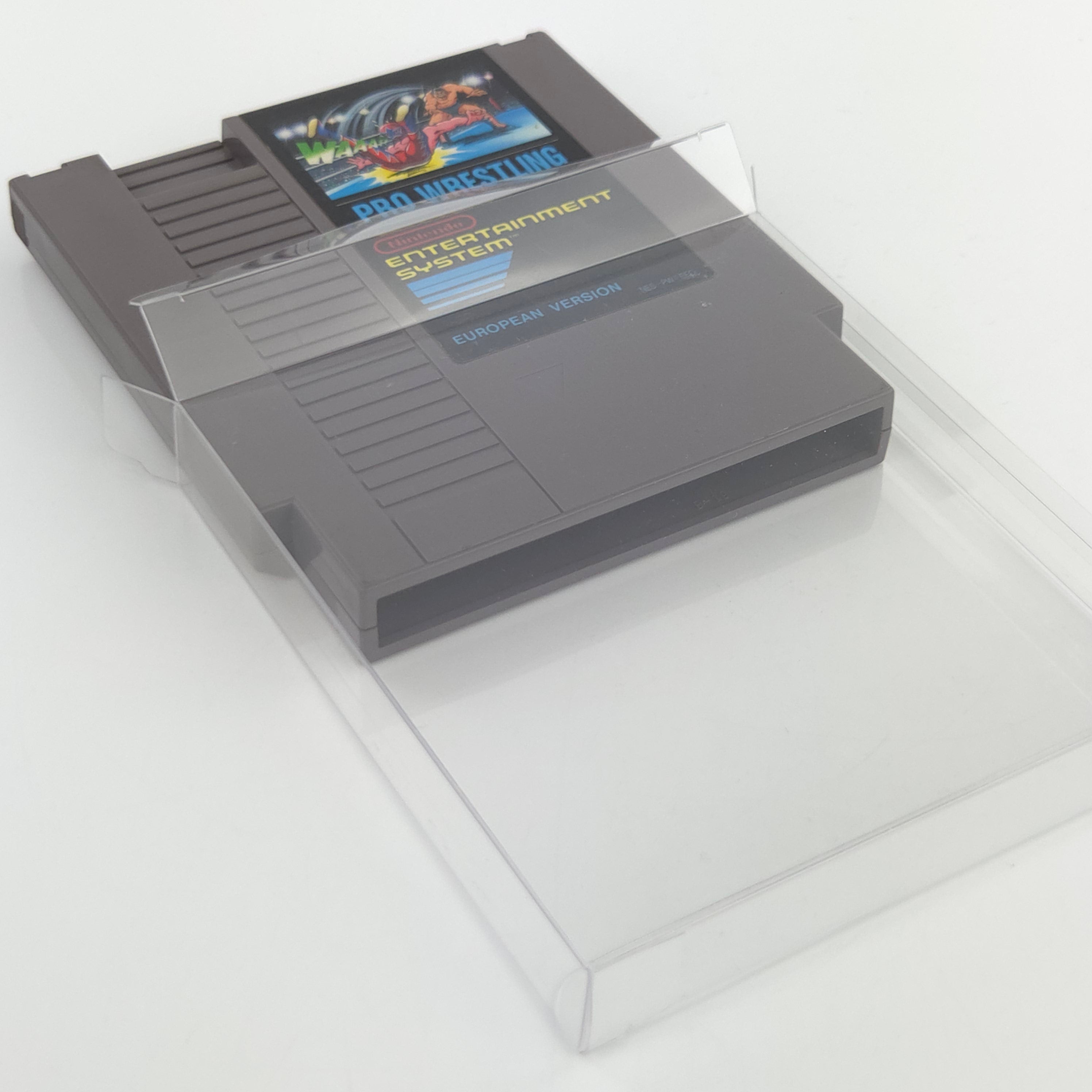 NES Spiel Pro Wrestling Modul Schutzhülle PAL EEC