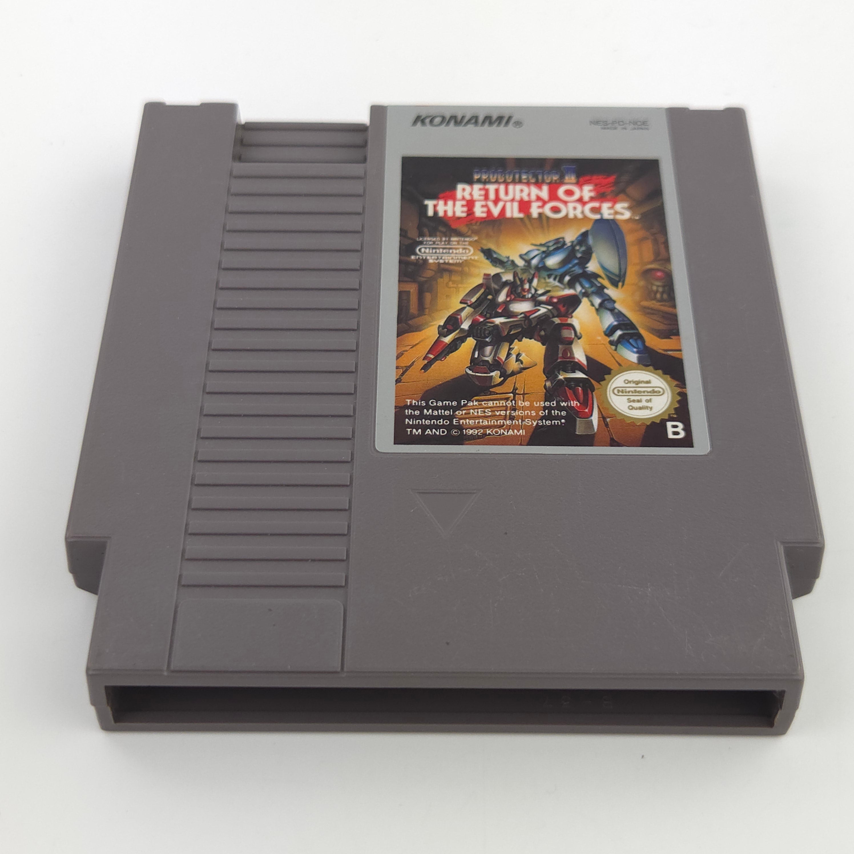 NES Spiel Probotector II Return Evil Forces Modul NOE
