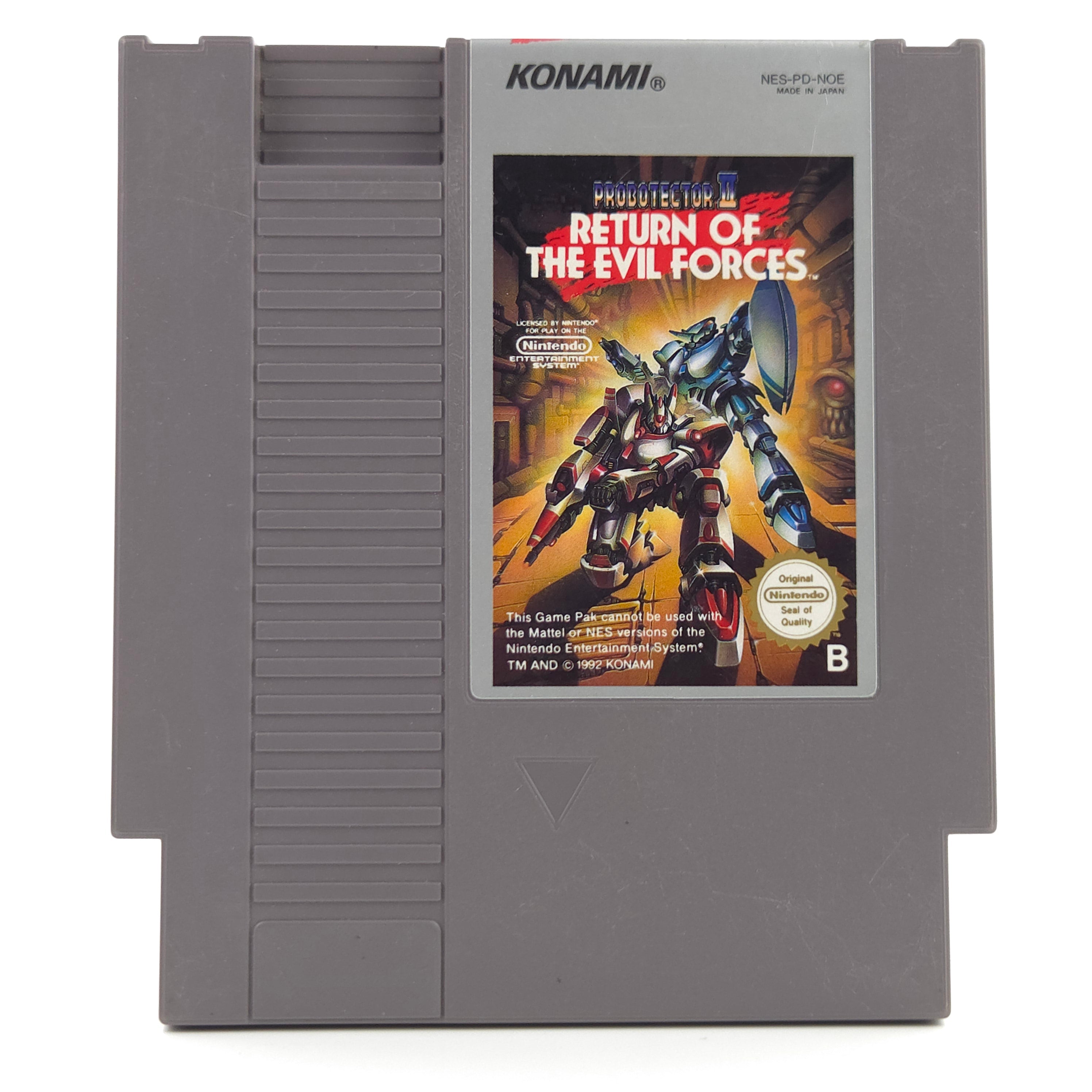 NES Spiel Probotector II Return Evil Forces Modul NOE