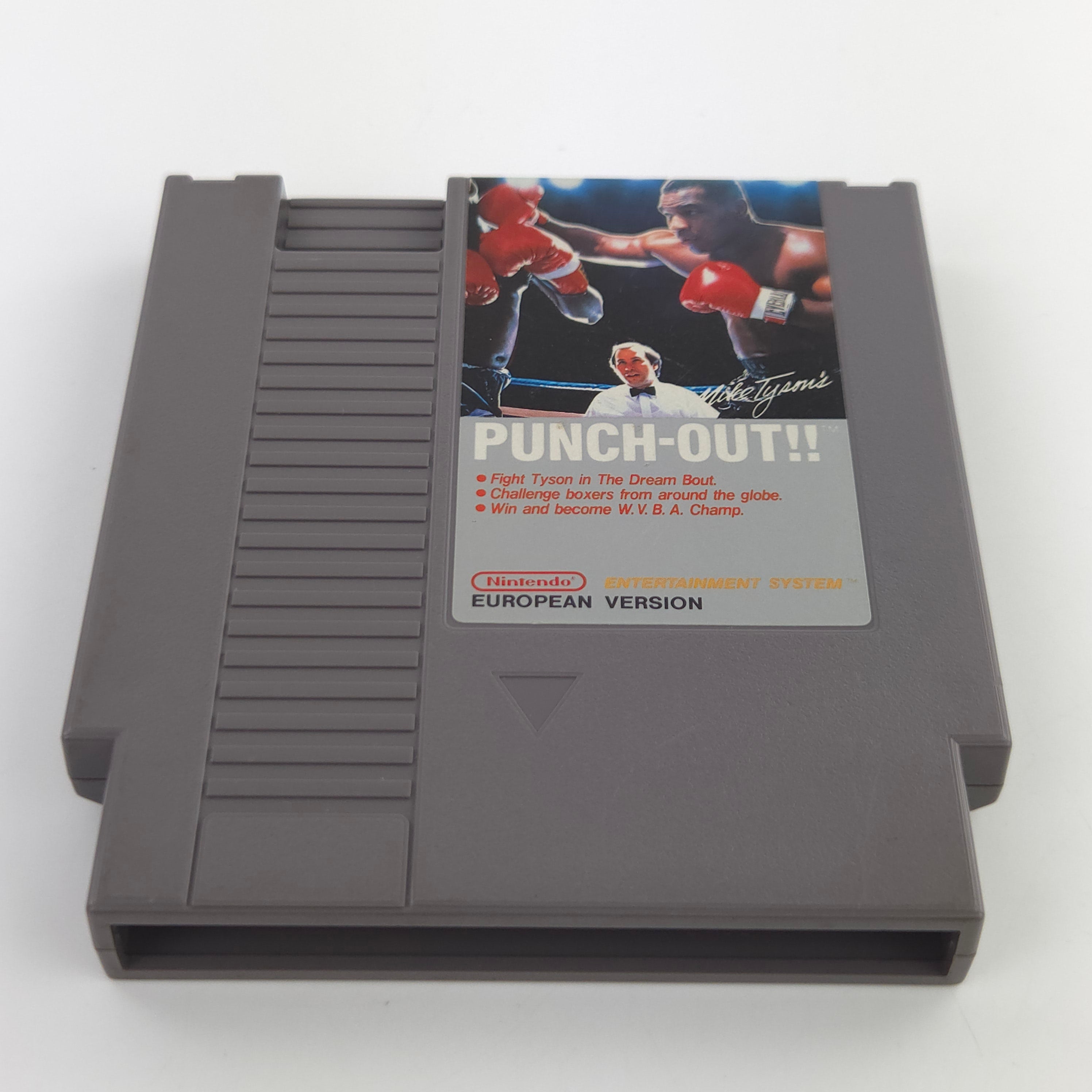 Nintendo NES Spiel Punch Out European Version Schutzhülle