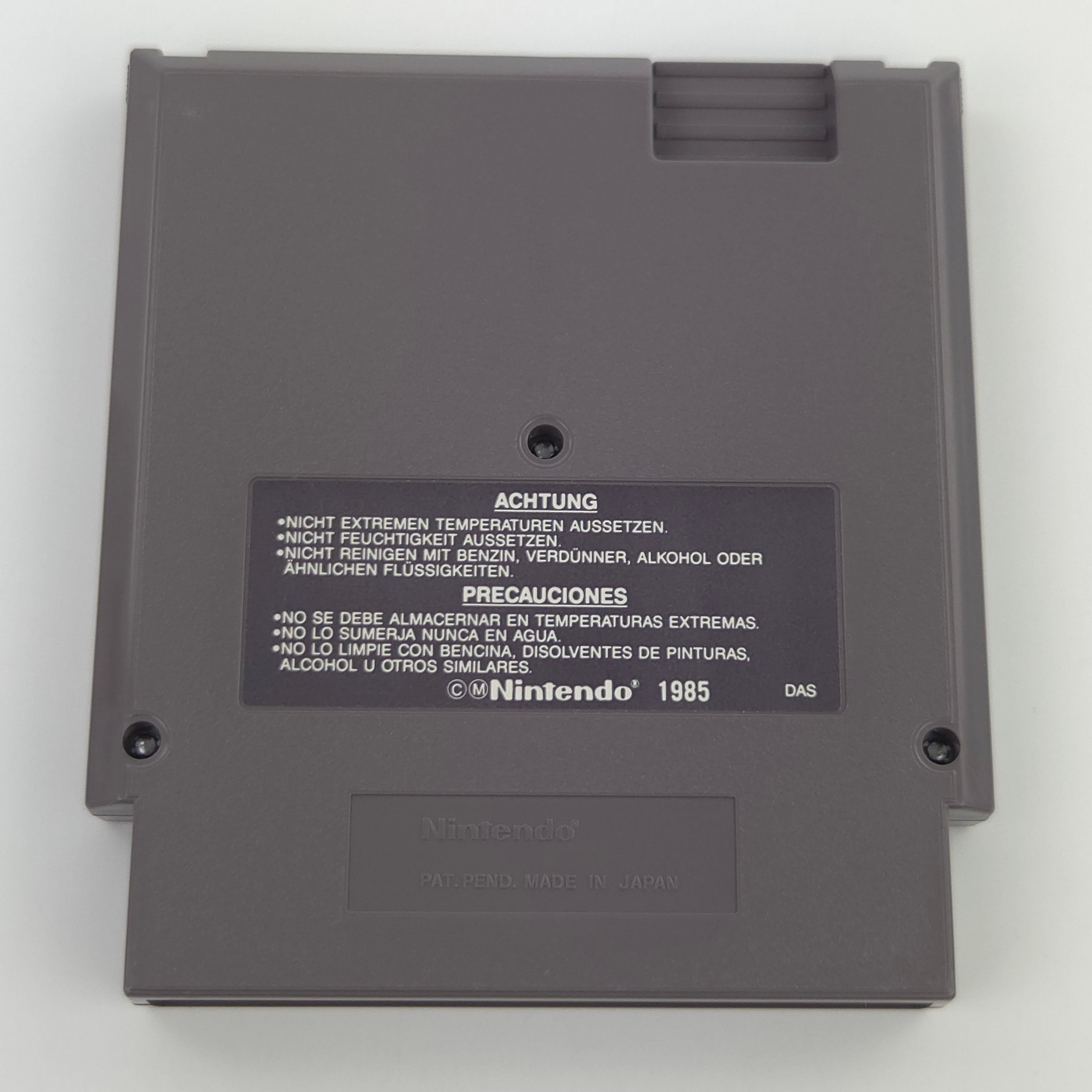 Nintendo NES Spiel Puzznic Modul Schutzhülle TAITO NOE