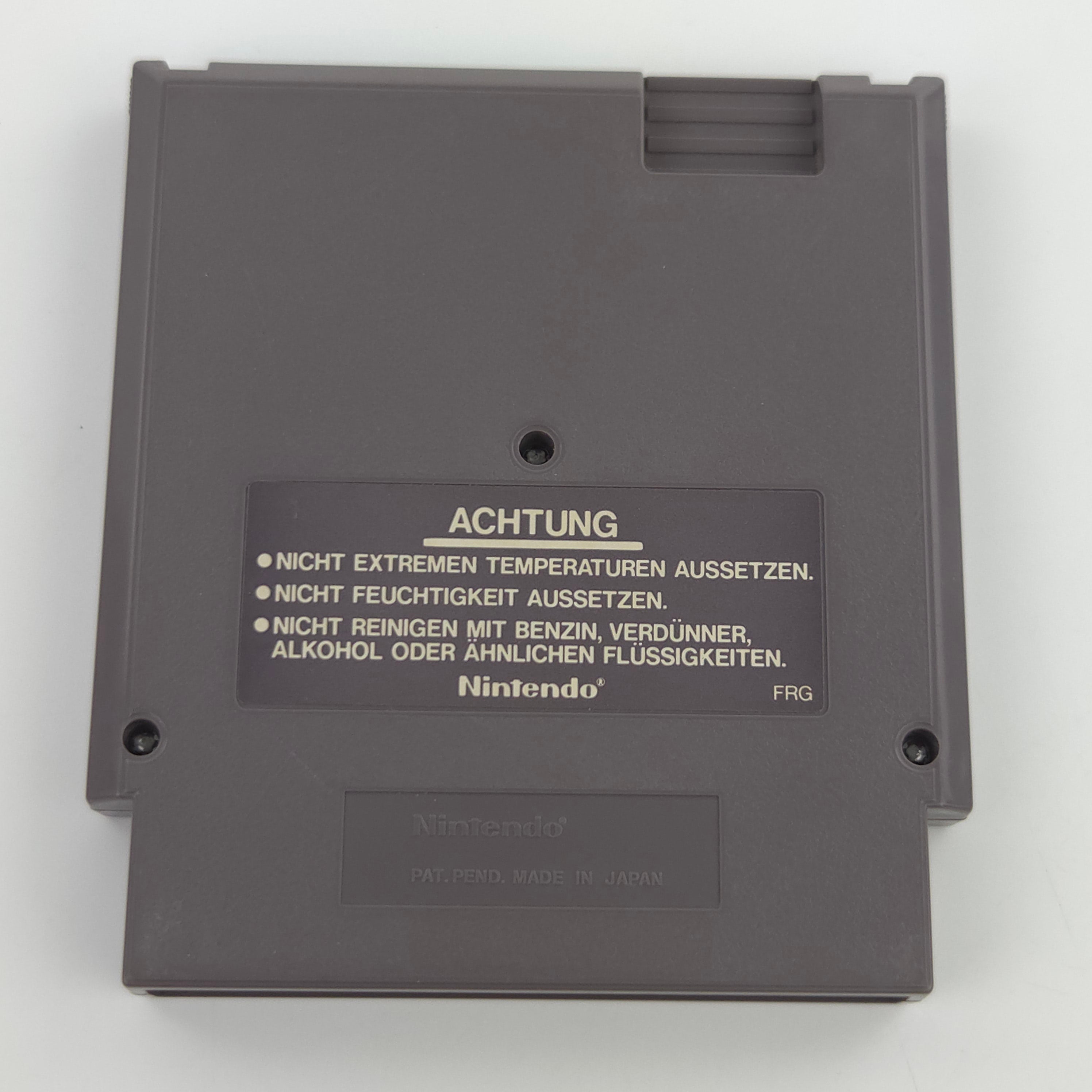 Nintendo NES Spiel R.C. PRO-AM Modul Schutzhülle PAL-B