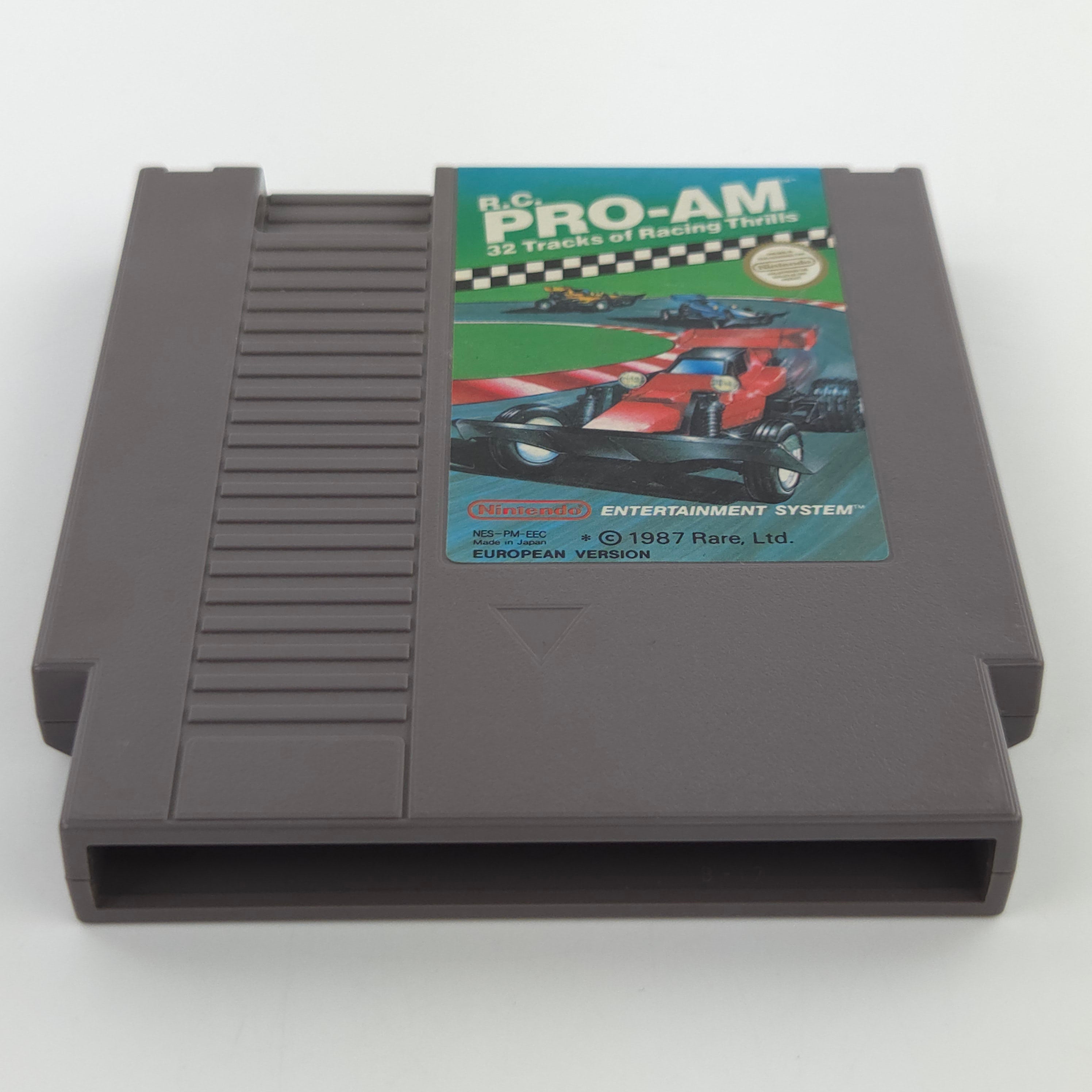 Nintendo NES Spiel R.C. PRO-AM Modul Schutzhülle PAL-B