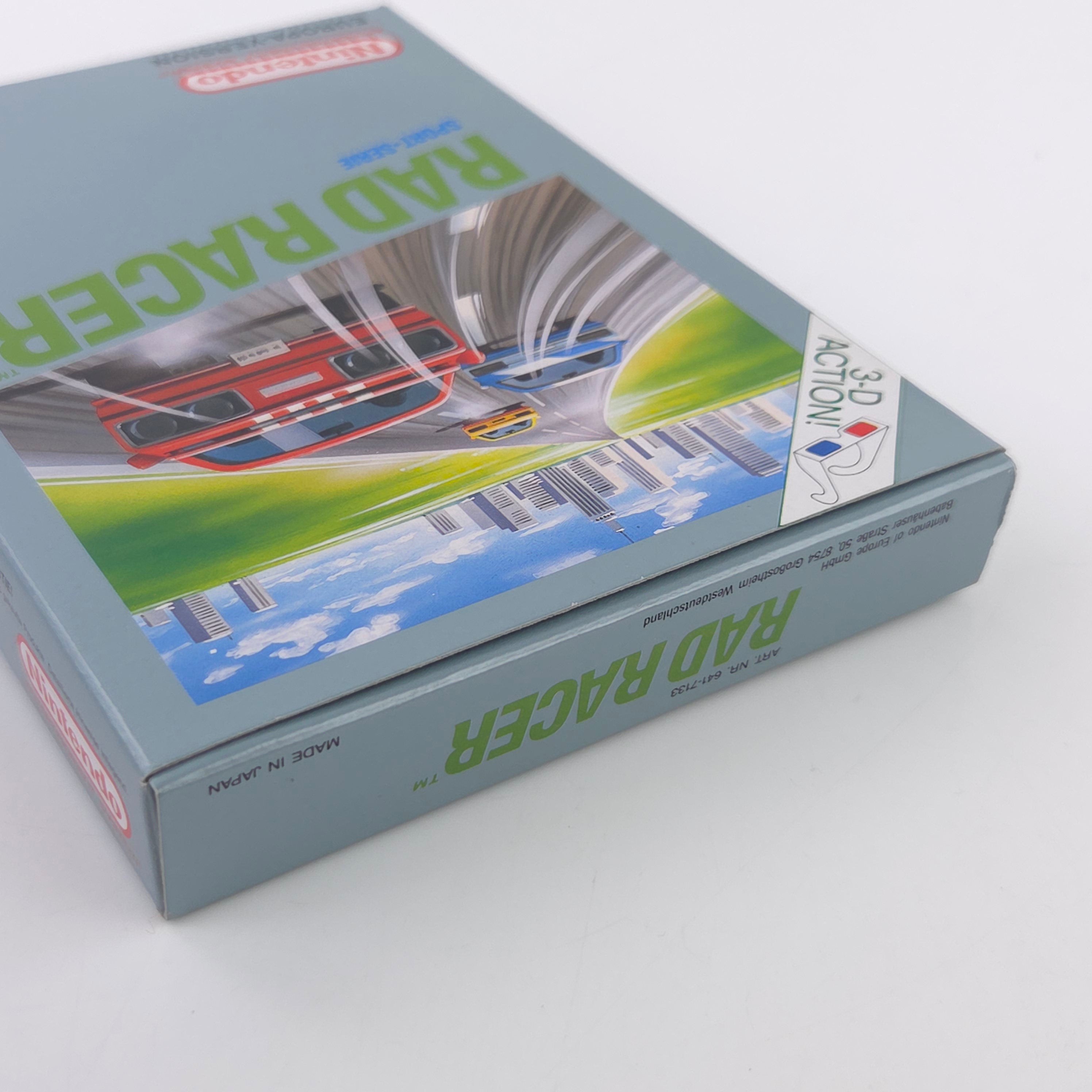 Nintendo NES Spiel – Rad Racer (OVP CIB PAL)