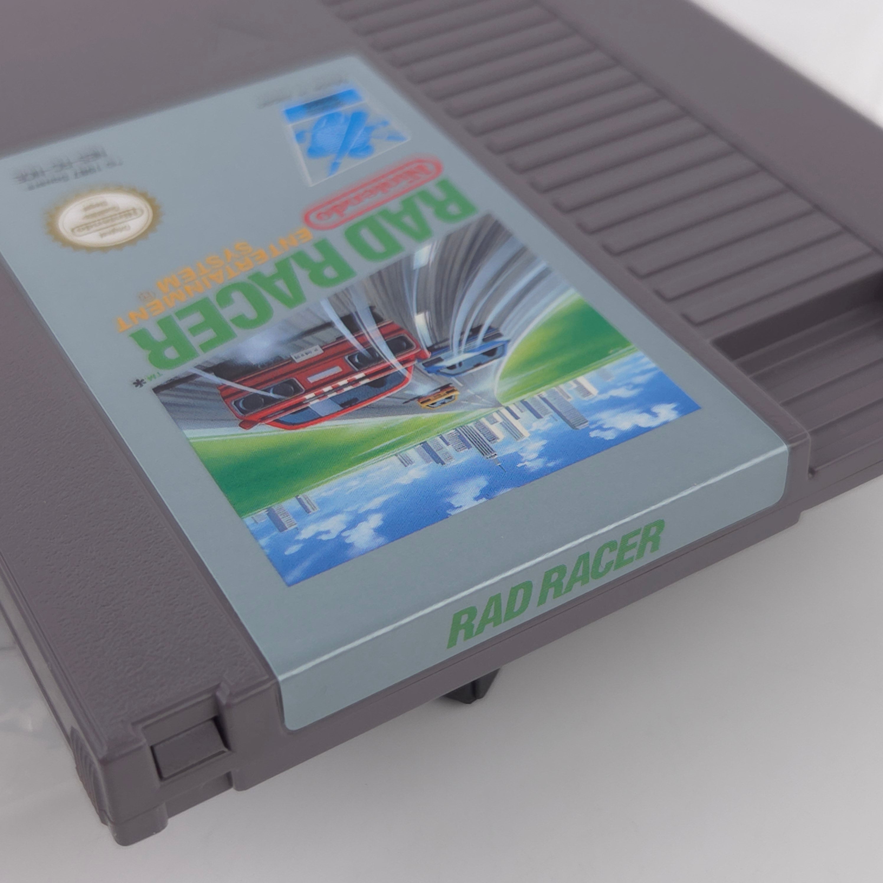 Nintendo NES Spiel – Rad Racer (OVP CIB PAL)