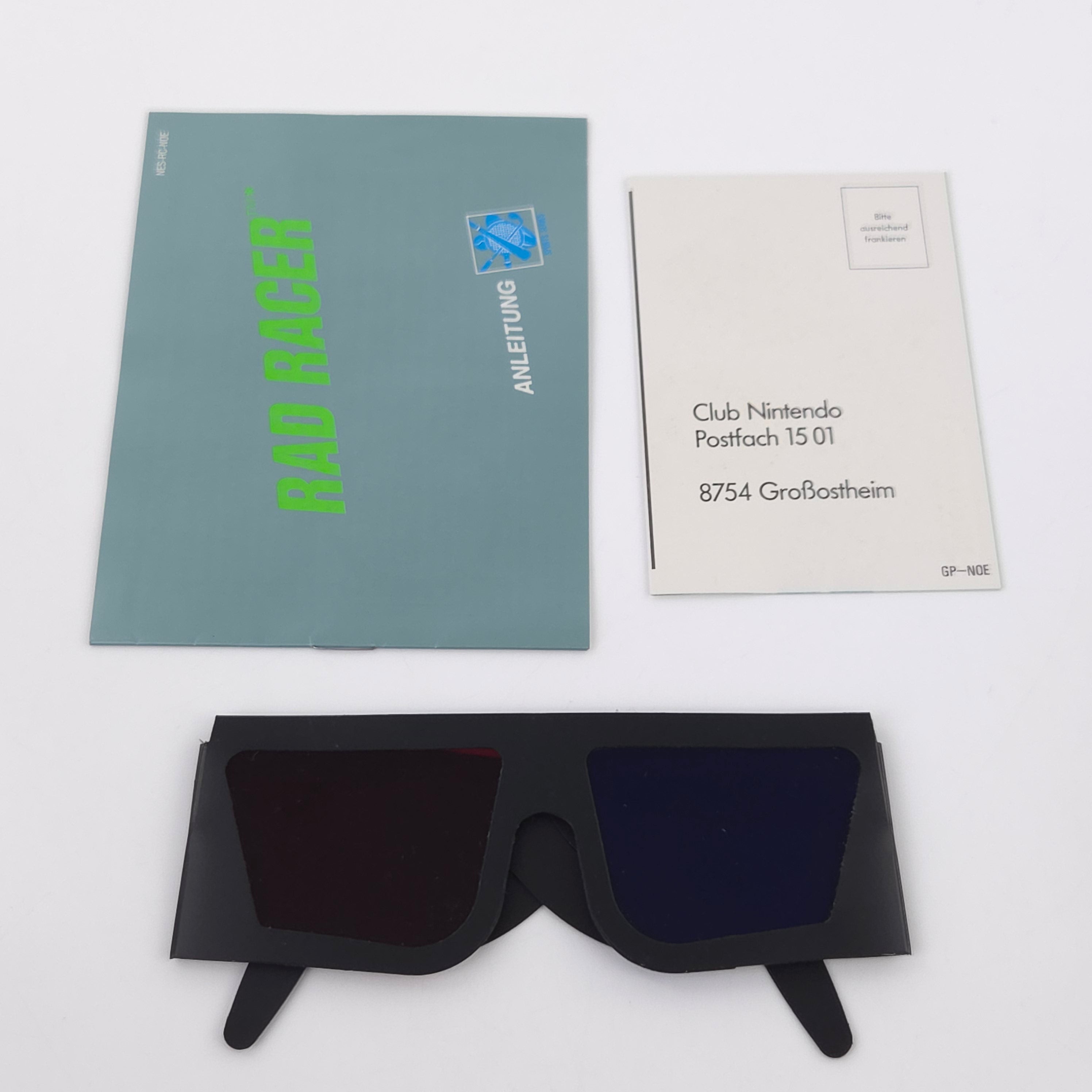 Nintendo NES Spiel – Rad Racer (OVP CIB PAL)