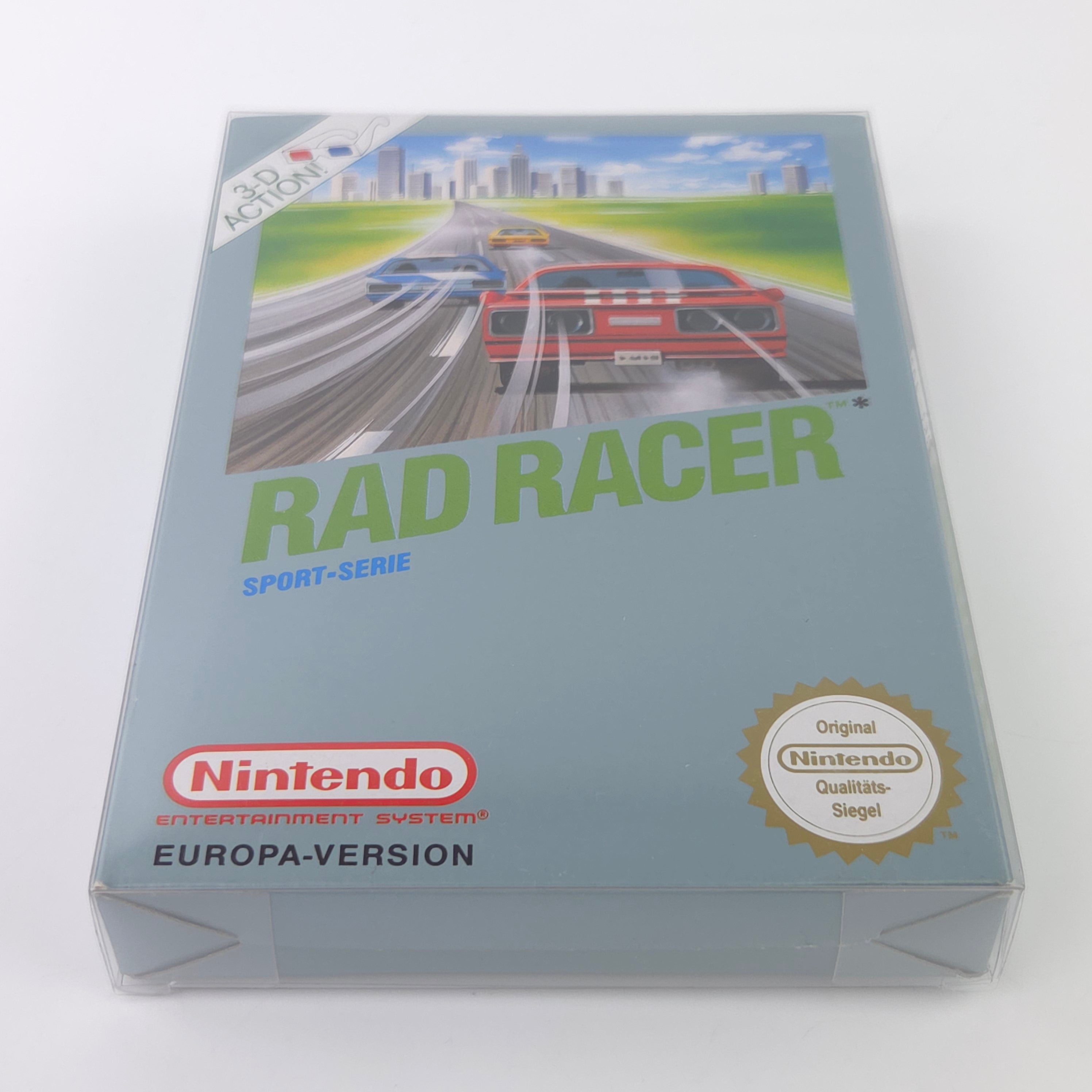 Nintendo NES Spiel – Rad Racer (OVP CIB PAL)