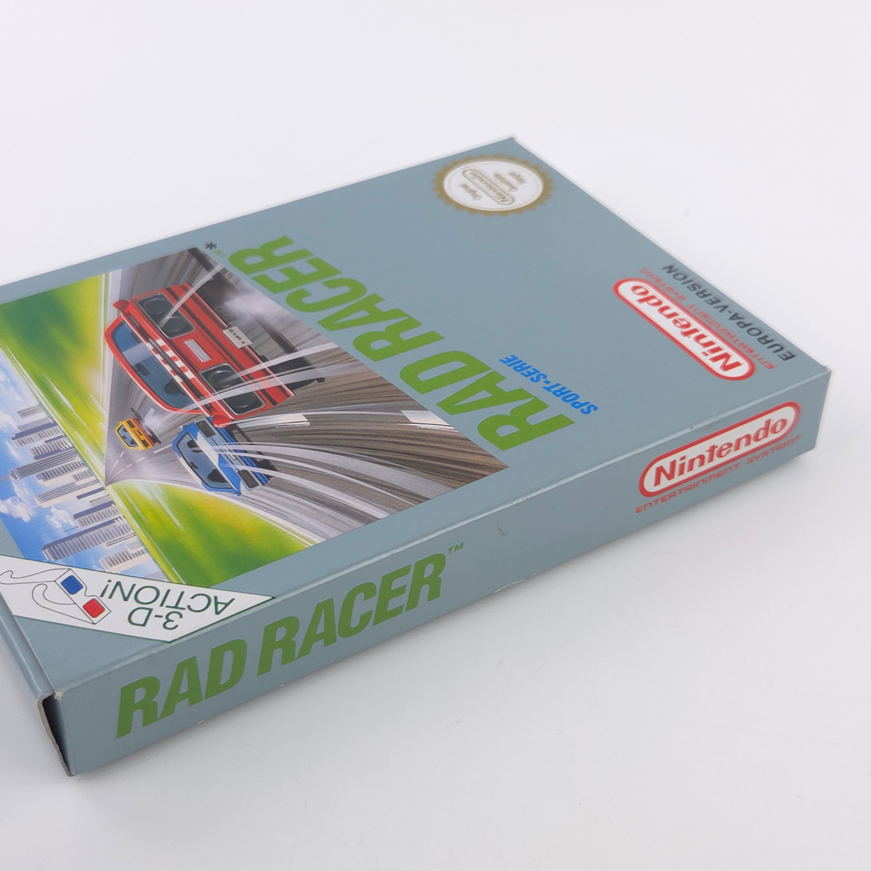 Nintendo NES Spiel – Rad Racer (OVP CIB PAL)