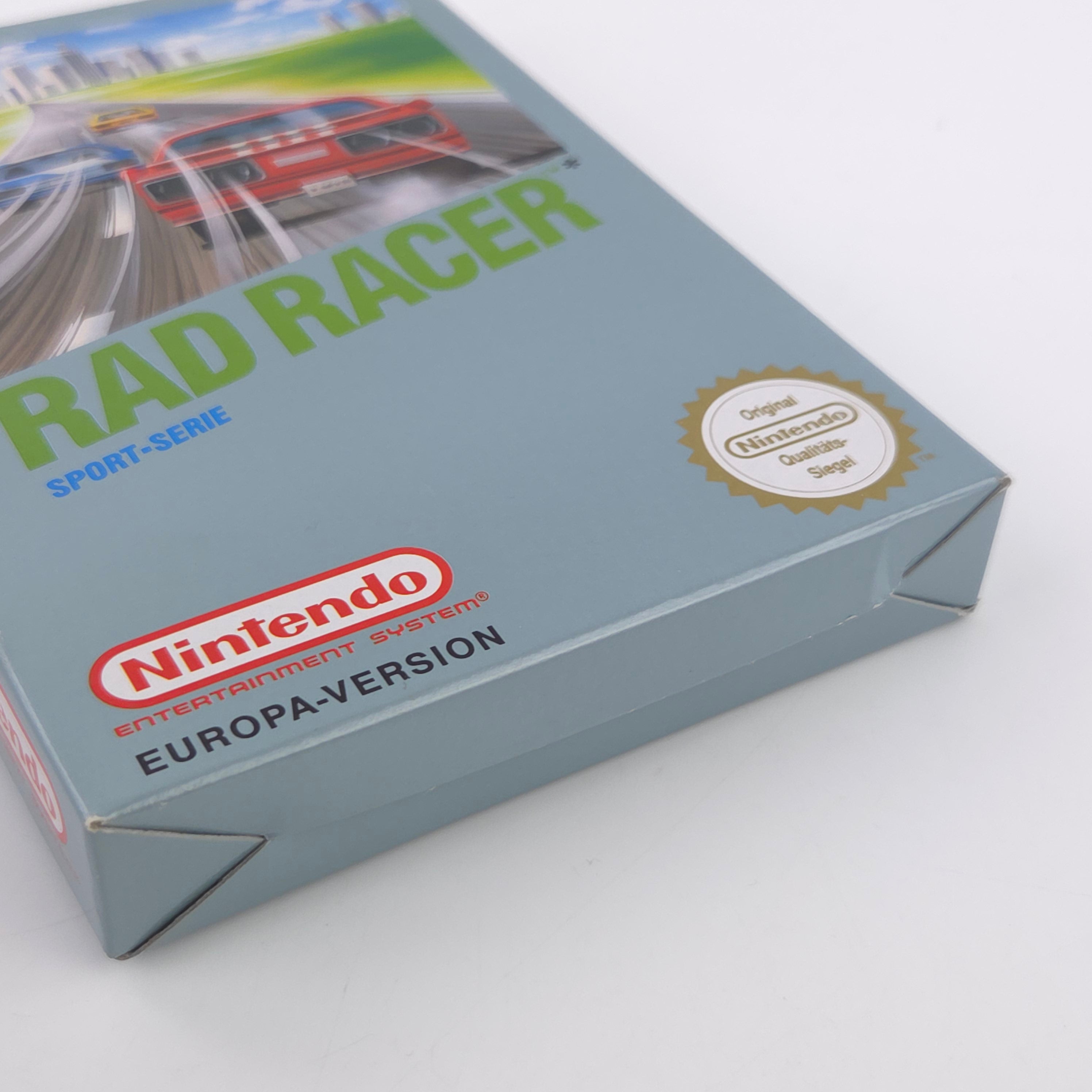 Nintendo NES Spiel – Rad Racer (OVP CIB PAL)