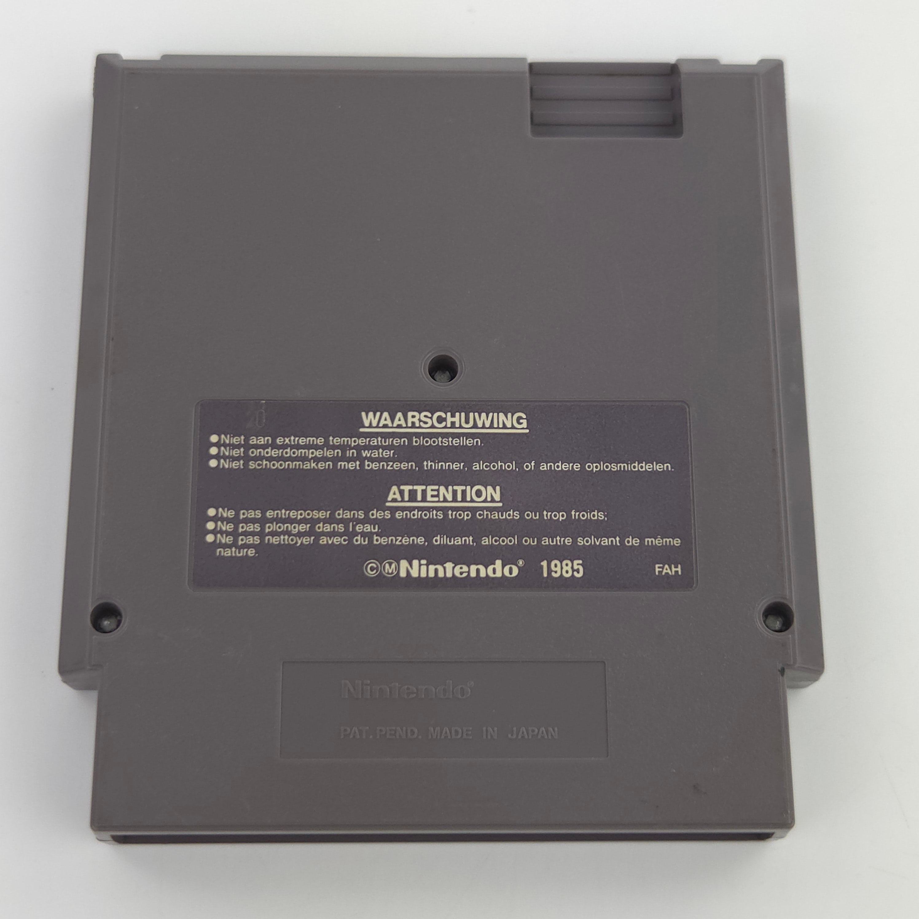 Nintendo NES Spiel Rescue The Embassy Mission Schutzhülle