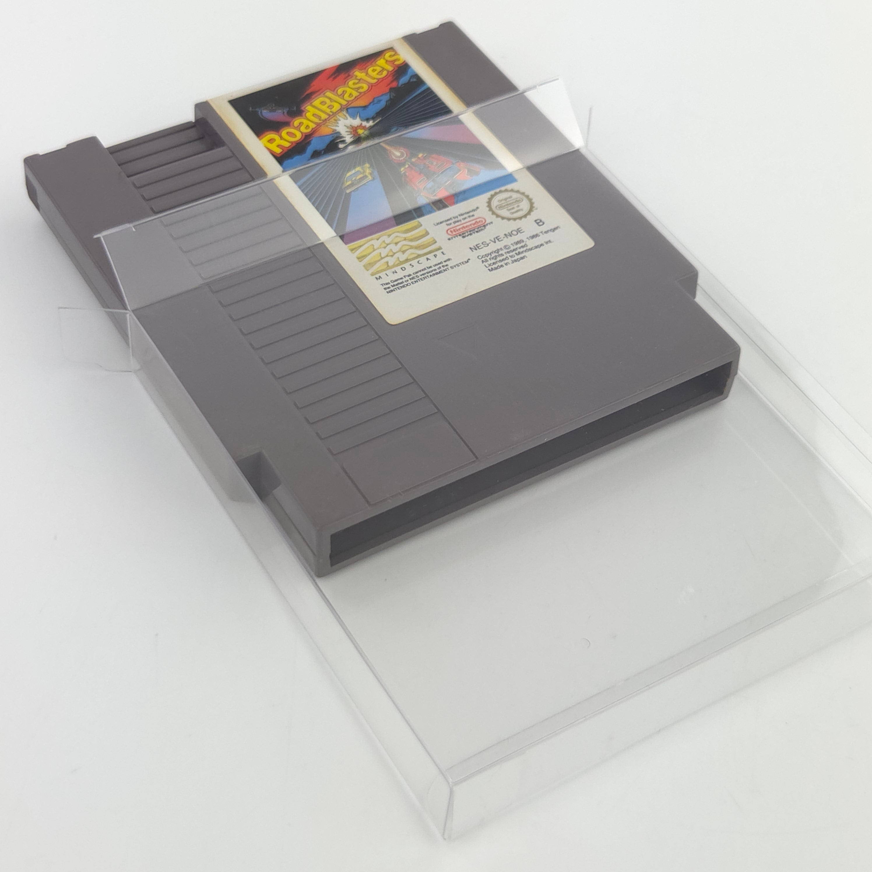 NES Spiel RoadBlasters Modul Schutzhülle PAL NOE