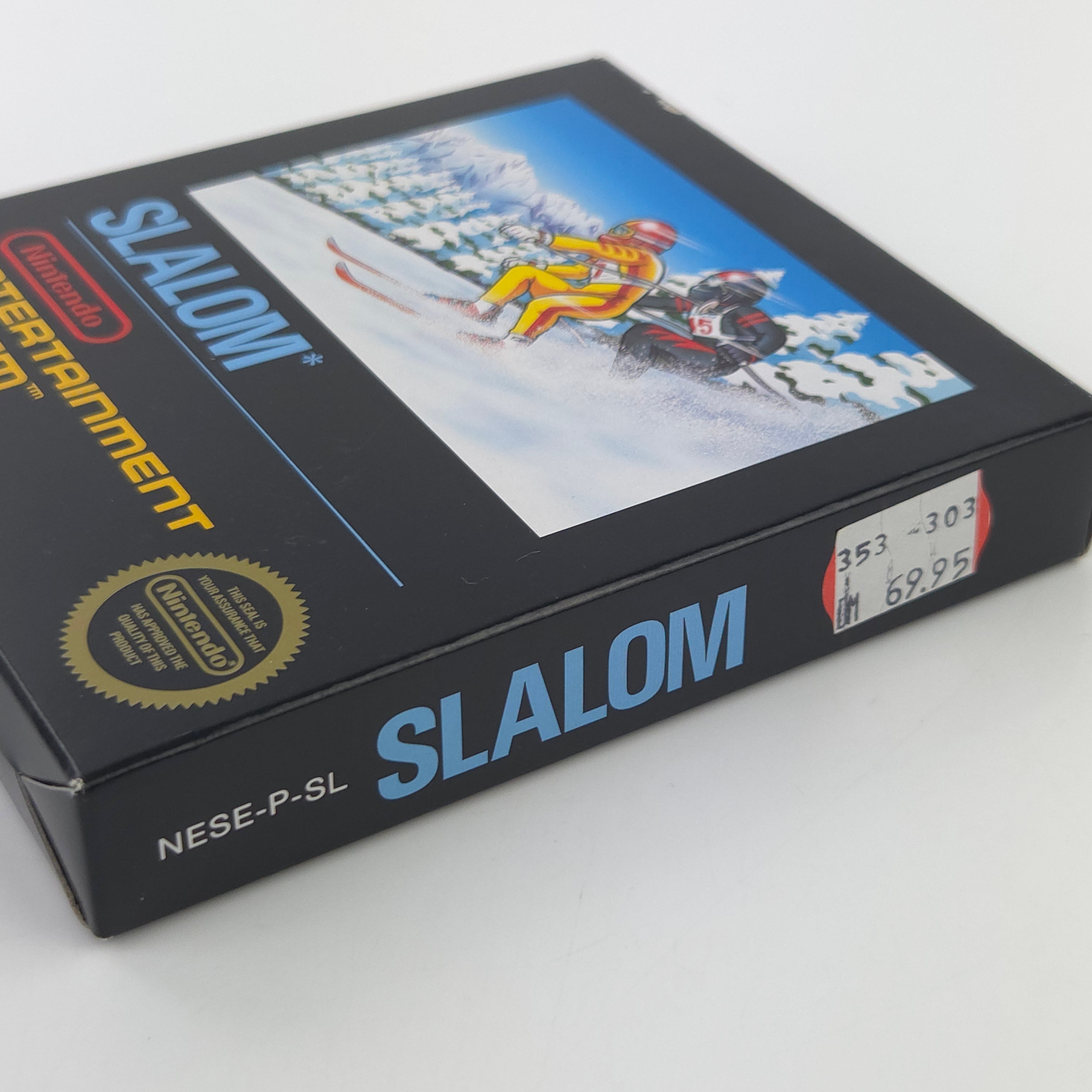 Nintendo NES Spiel – Slalom (OVP PAL)