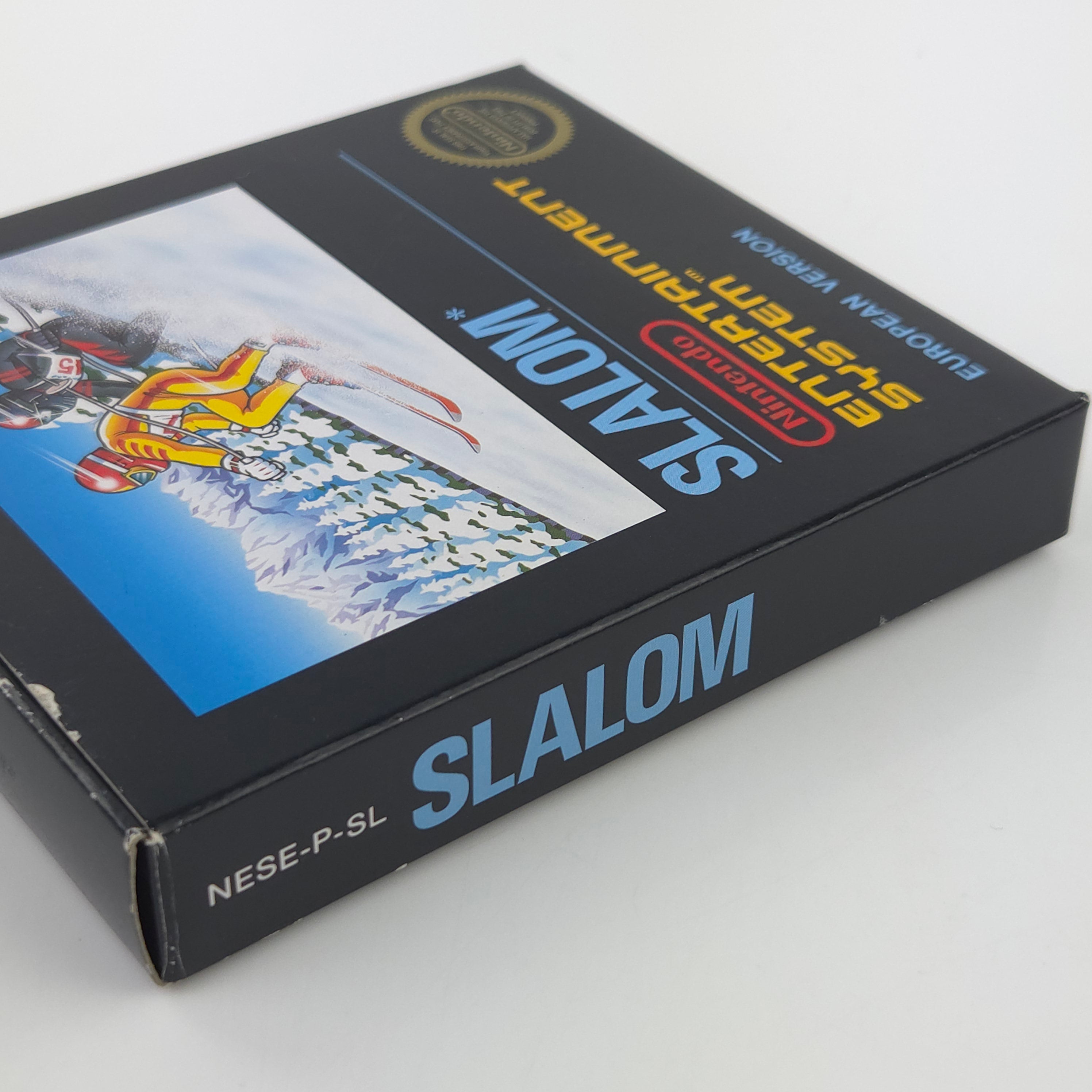 Nintendo NES Spiel – Slalom (OVP PAL)