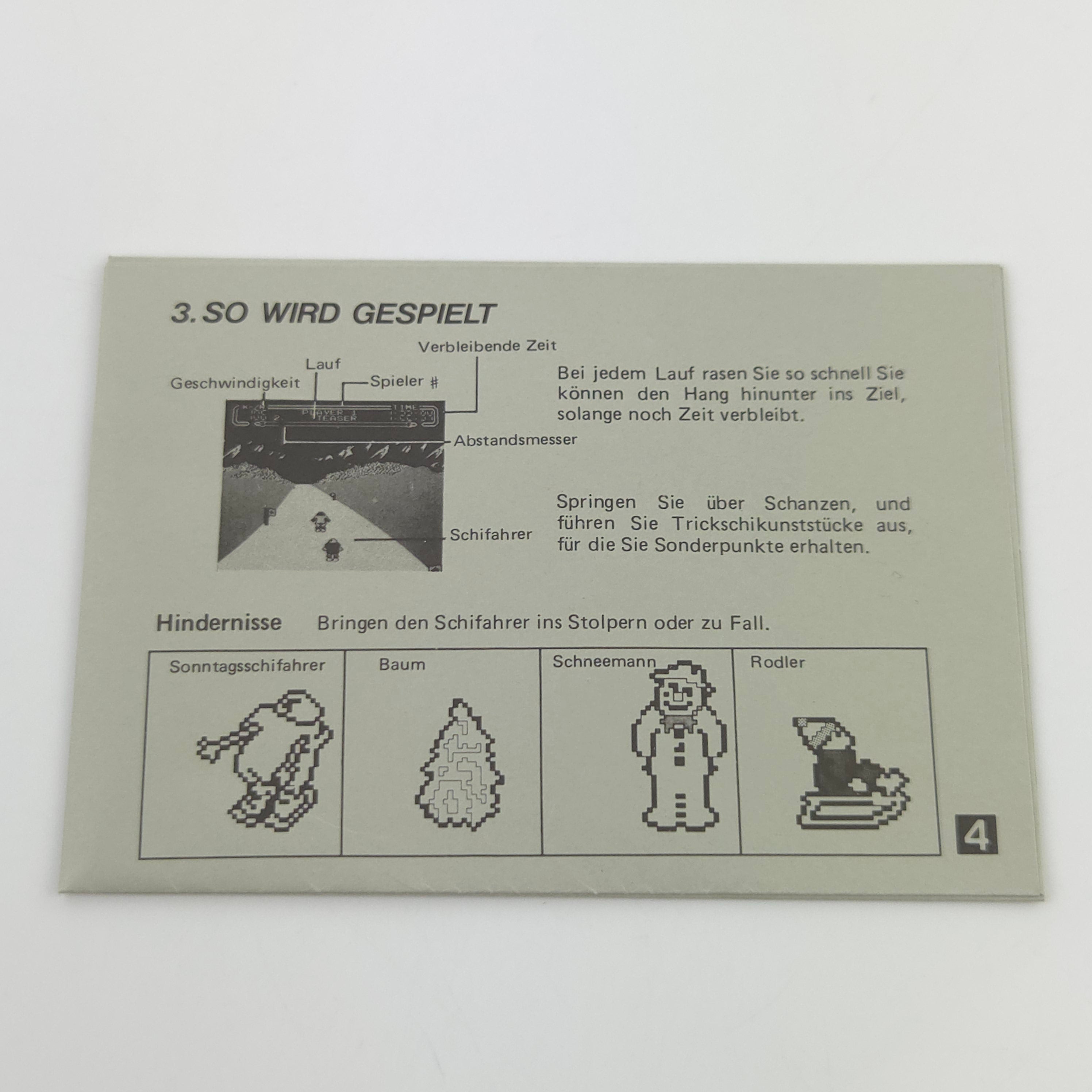 Nintendo NES Spiel – Slalom (OVP PAL)