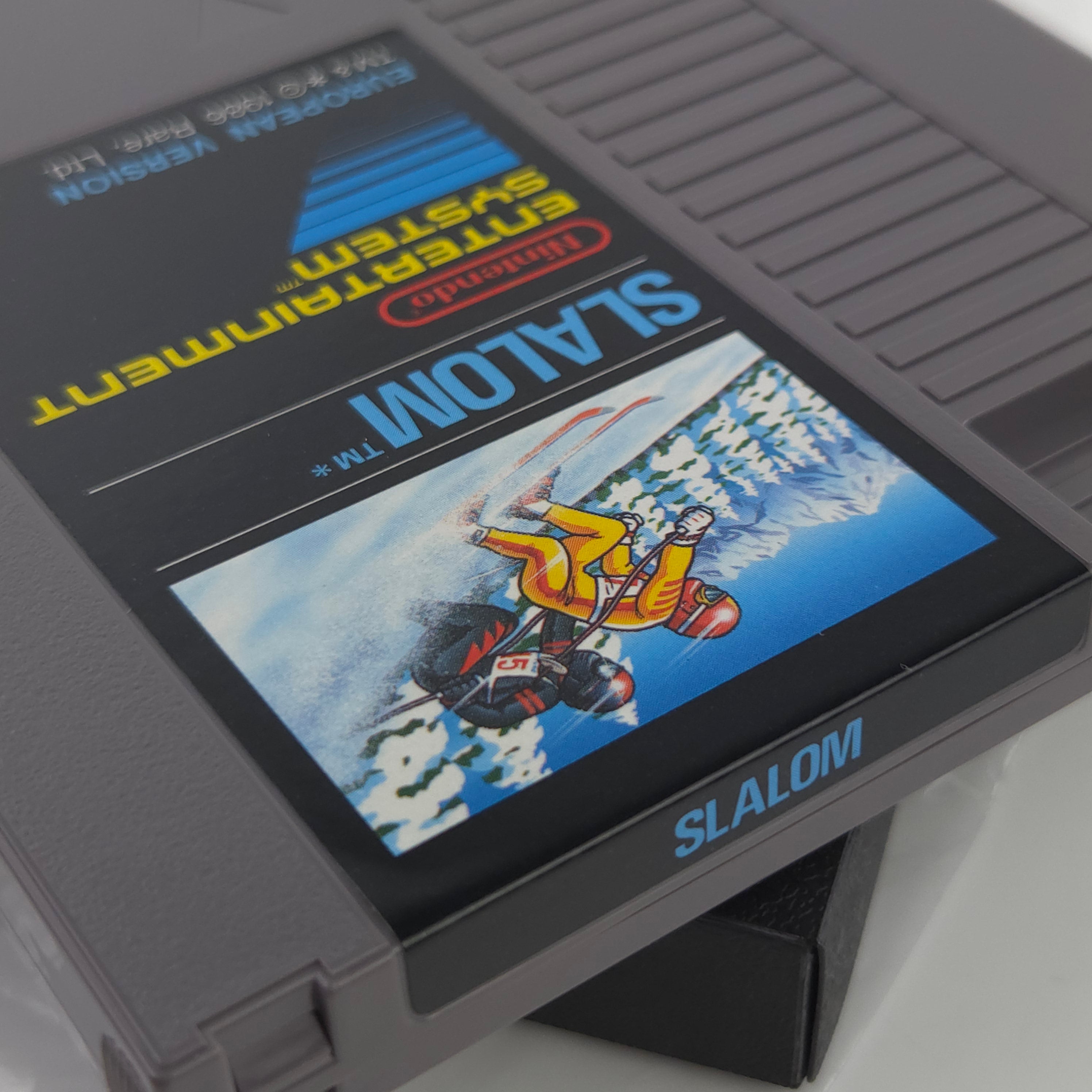 Nintendo NES Spiel – Slalom (OVP PAL)