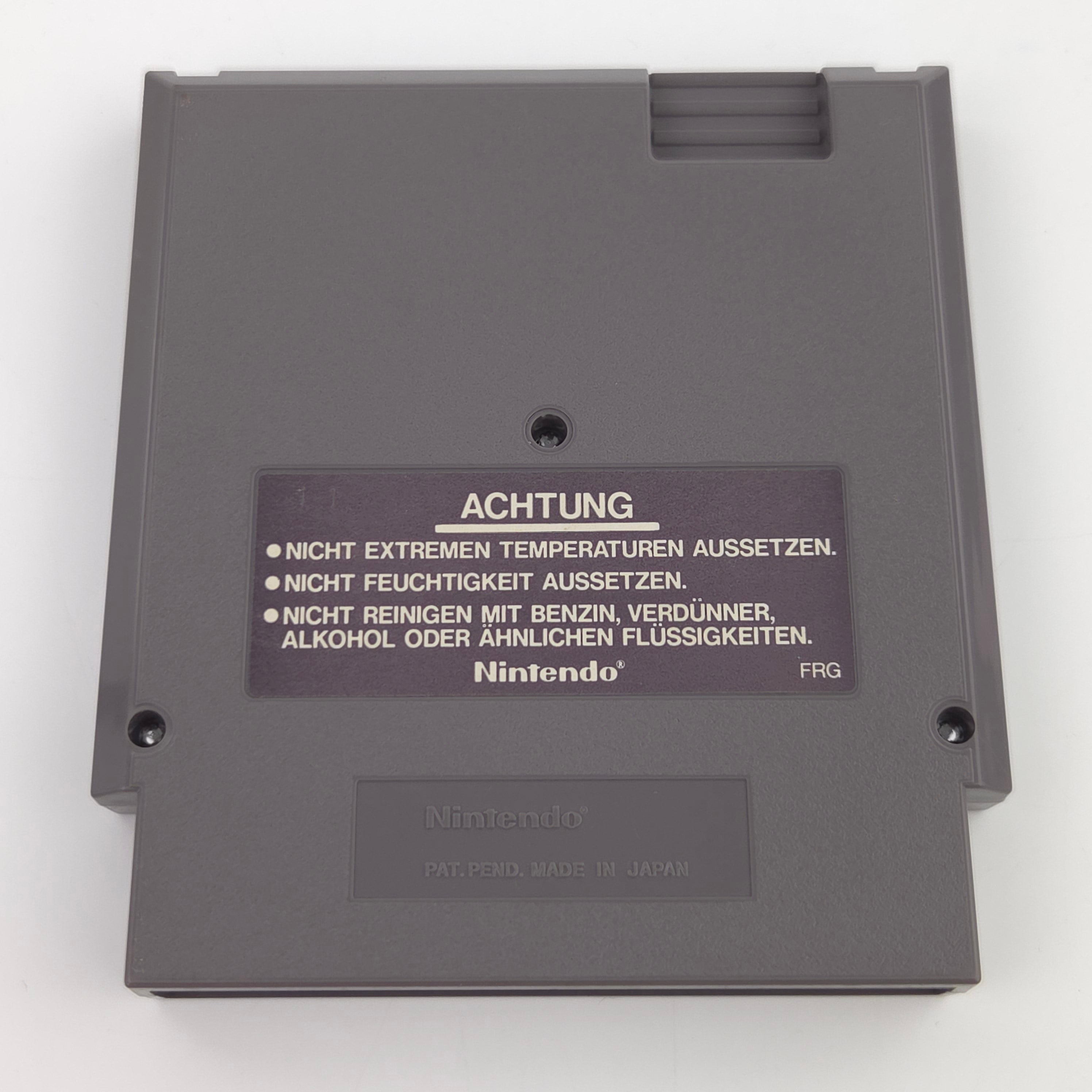 Nintendo NES Spiel Slalom Modul Schutzhülle European