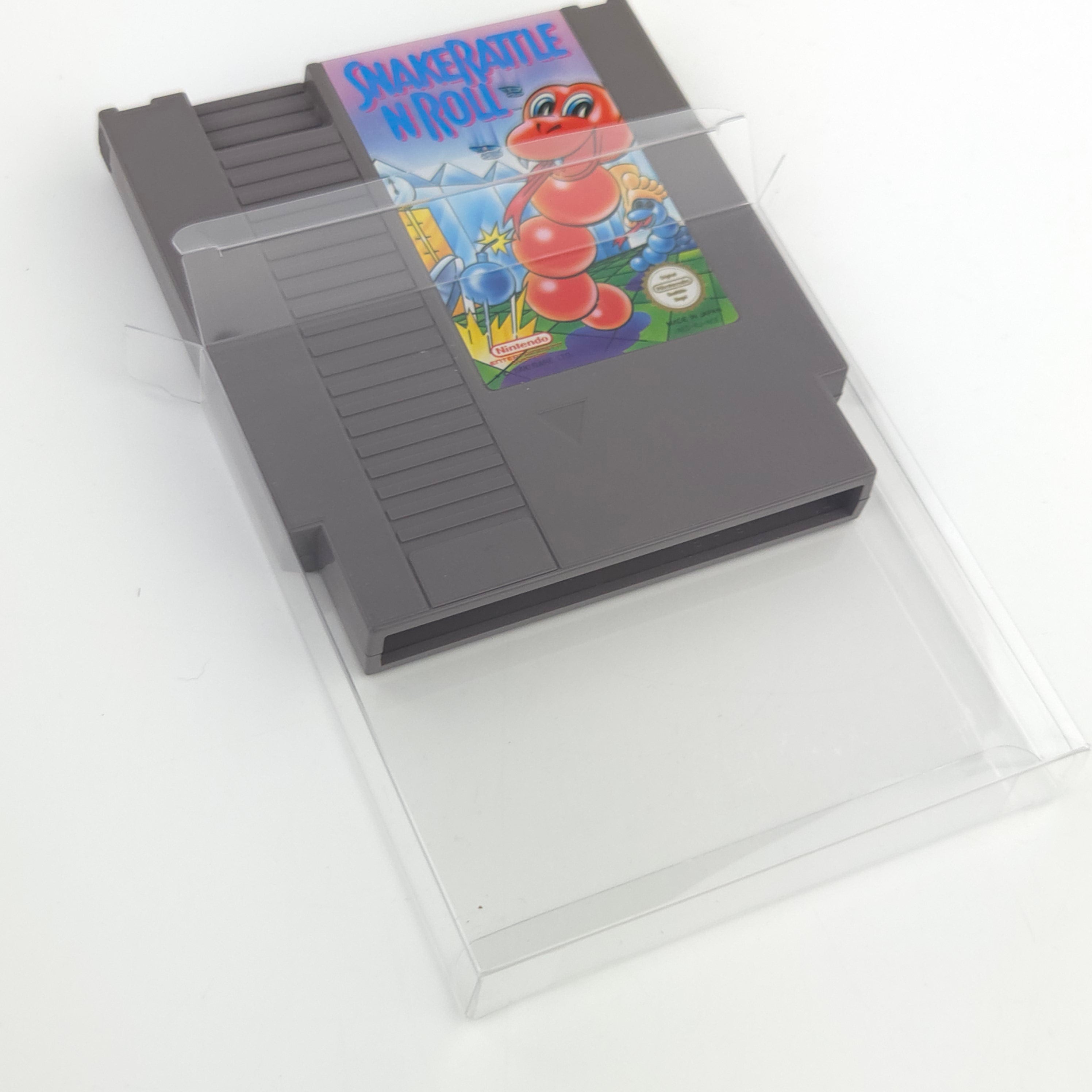 NES Spiel Snake Rattle n Roll Modul Schutzhülle PAL B NOE