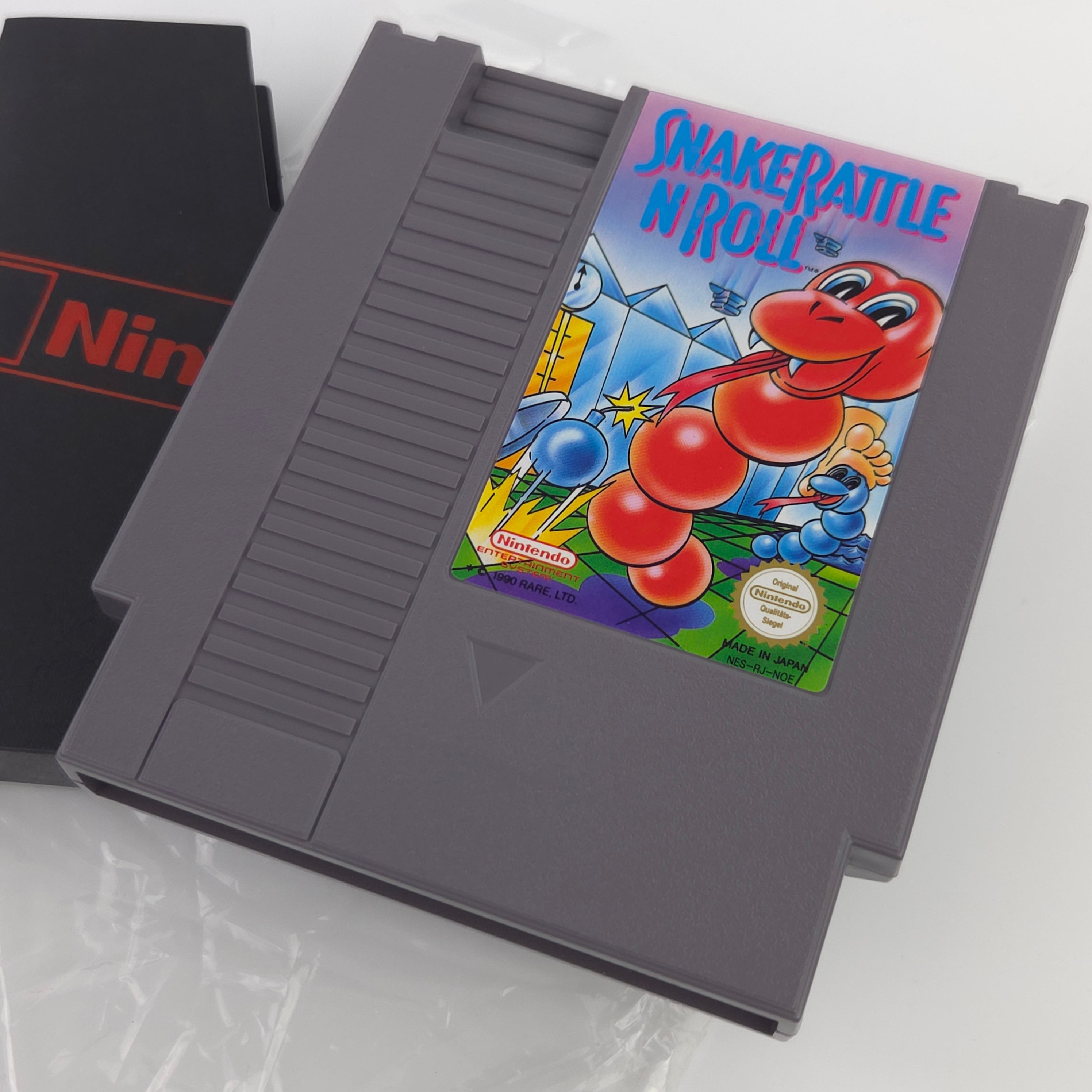 Nintendo NES Spiel – Snake Rattle n Roll (OVP)