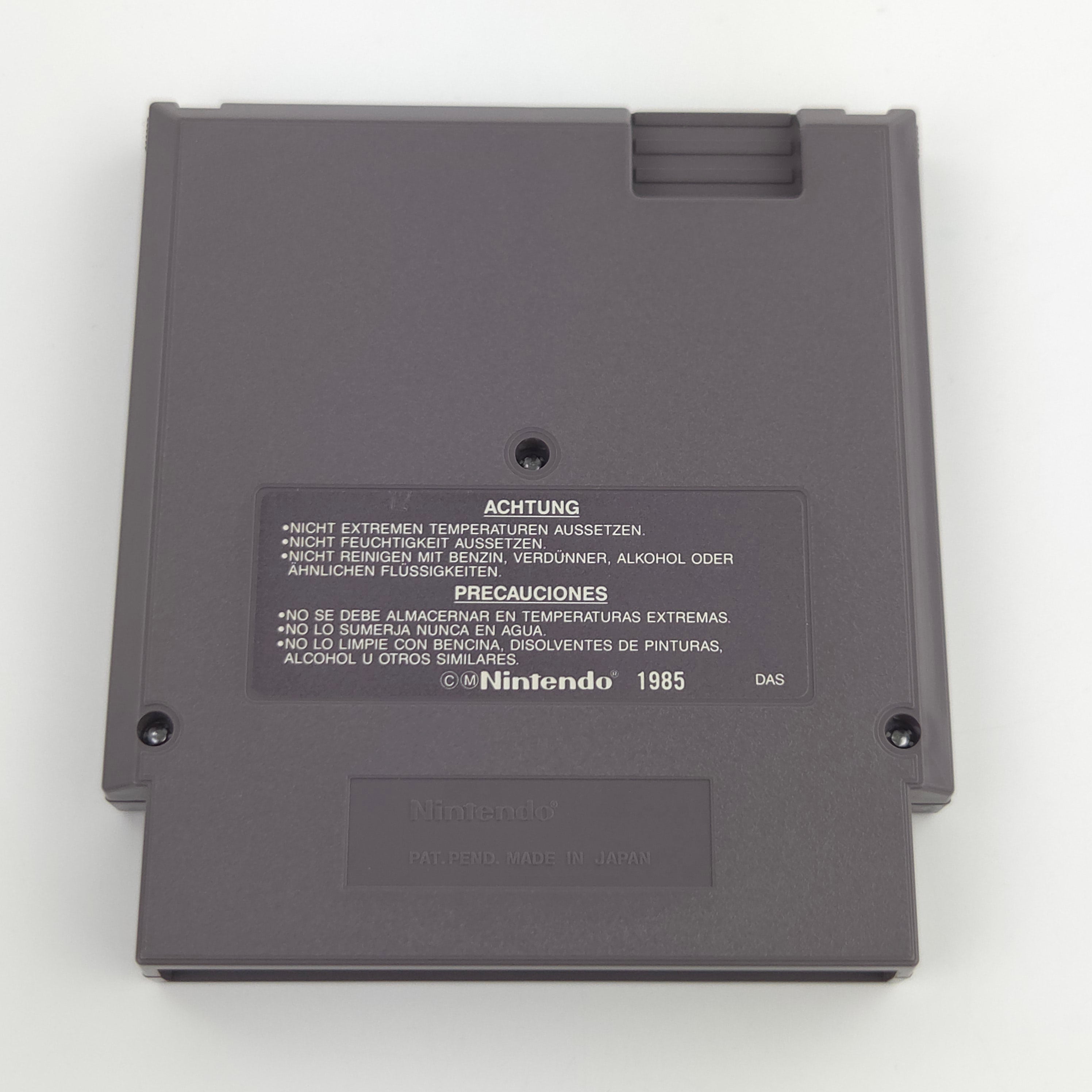NES Spiel Snake´s Revenge Modul Schutzhülle PAL NOE