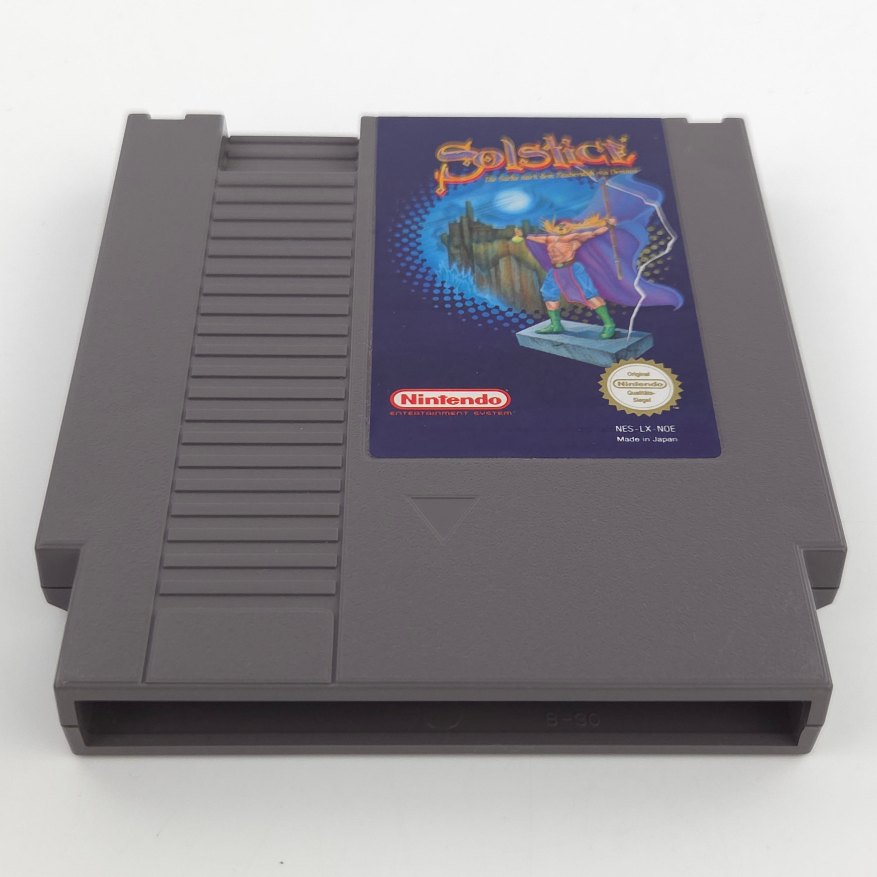 Nintendo NES Spiel Solstice Modul Schutzhülle PAL NOE